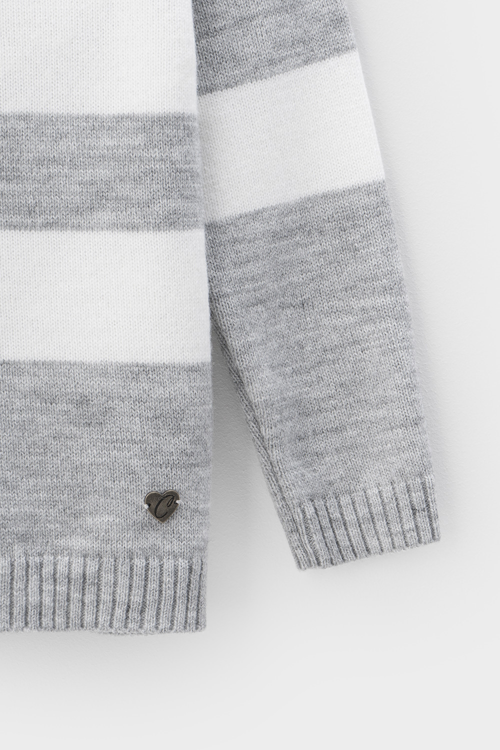 Джемпер для девочки, артикул: КВ 30134/ш, цвет: серый, фото 7