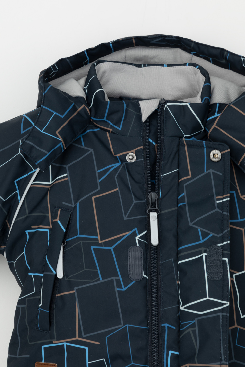 Комбинезоны утепленные для мальчика, артикул: ВК 60032/н/50 Ал, цвет: темно-синий, фото 7