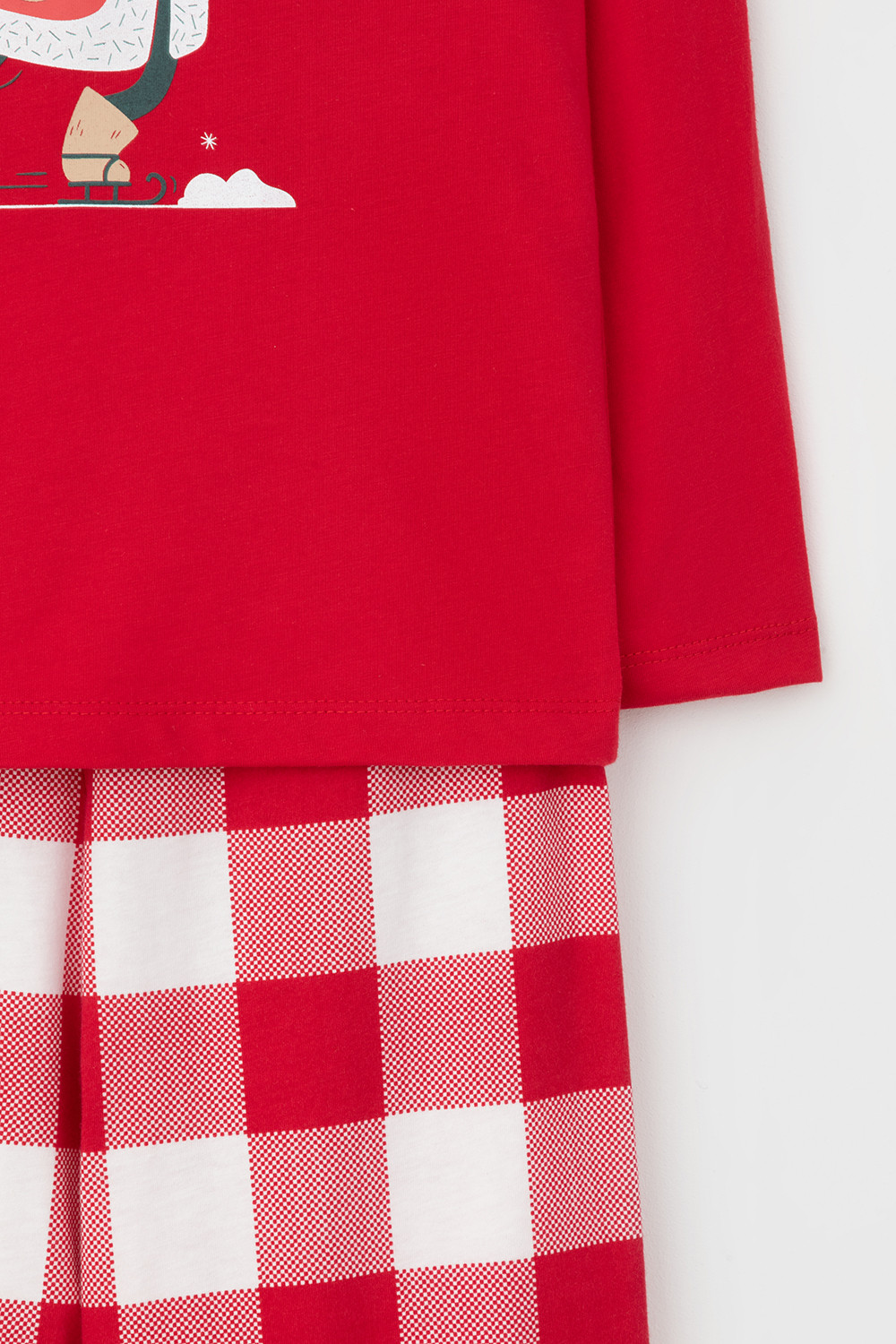 Пижама для девочки, артикул: К 1619, цвет: красный, фото 7