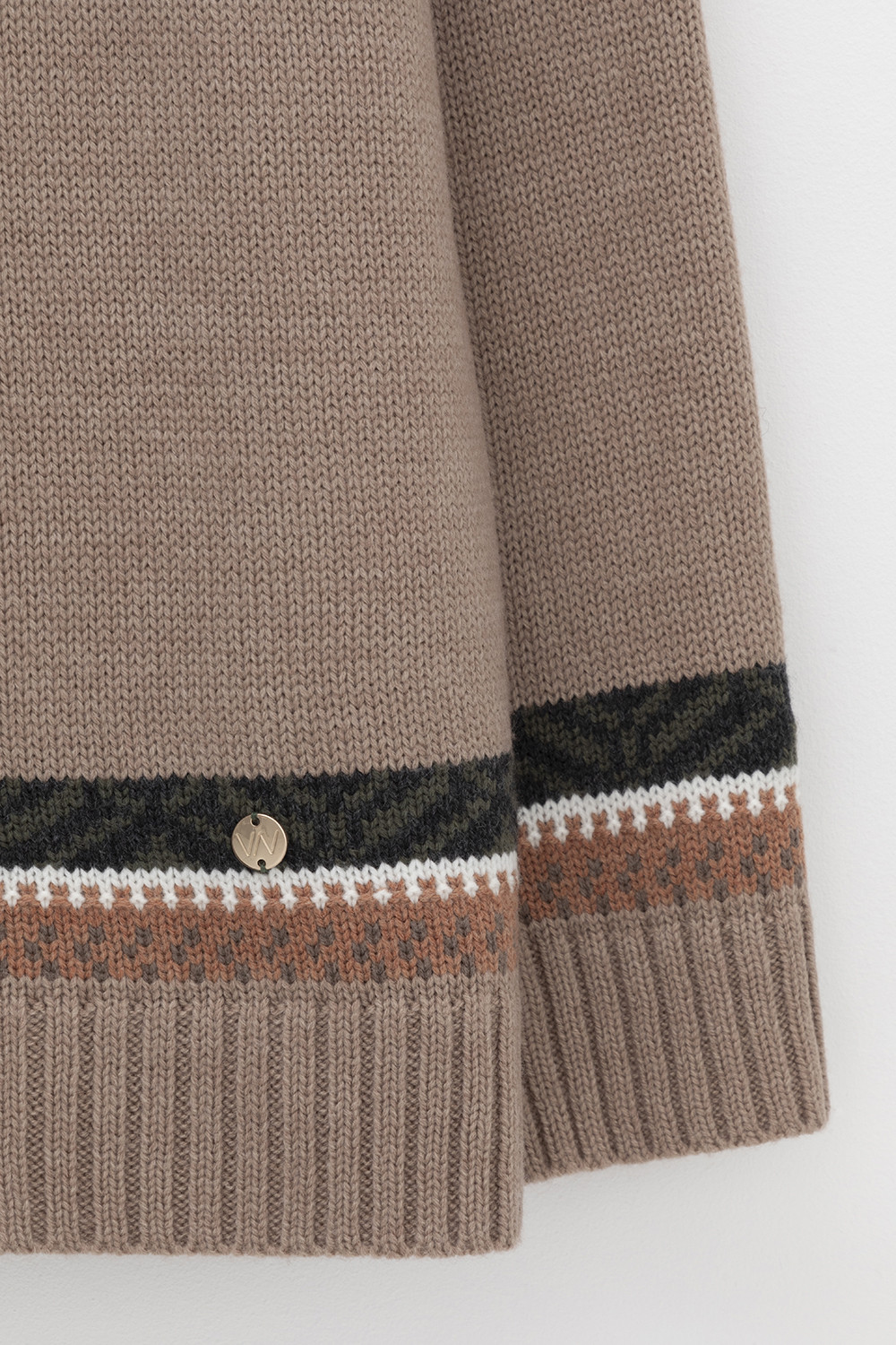 Джемперы женские для мам, артикул: ЕВ 30286/ш, цвет: бежевый, фото 7