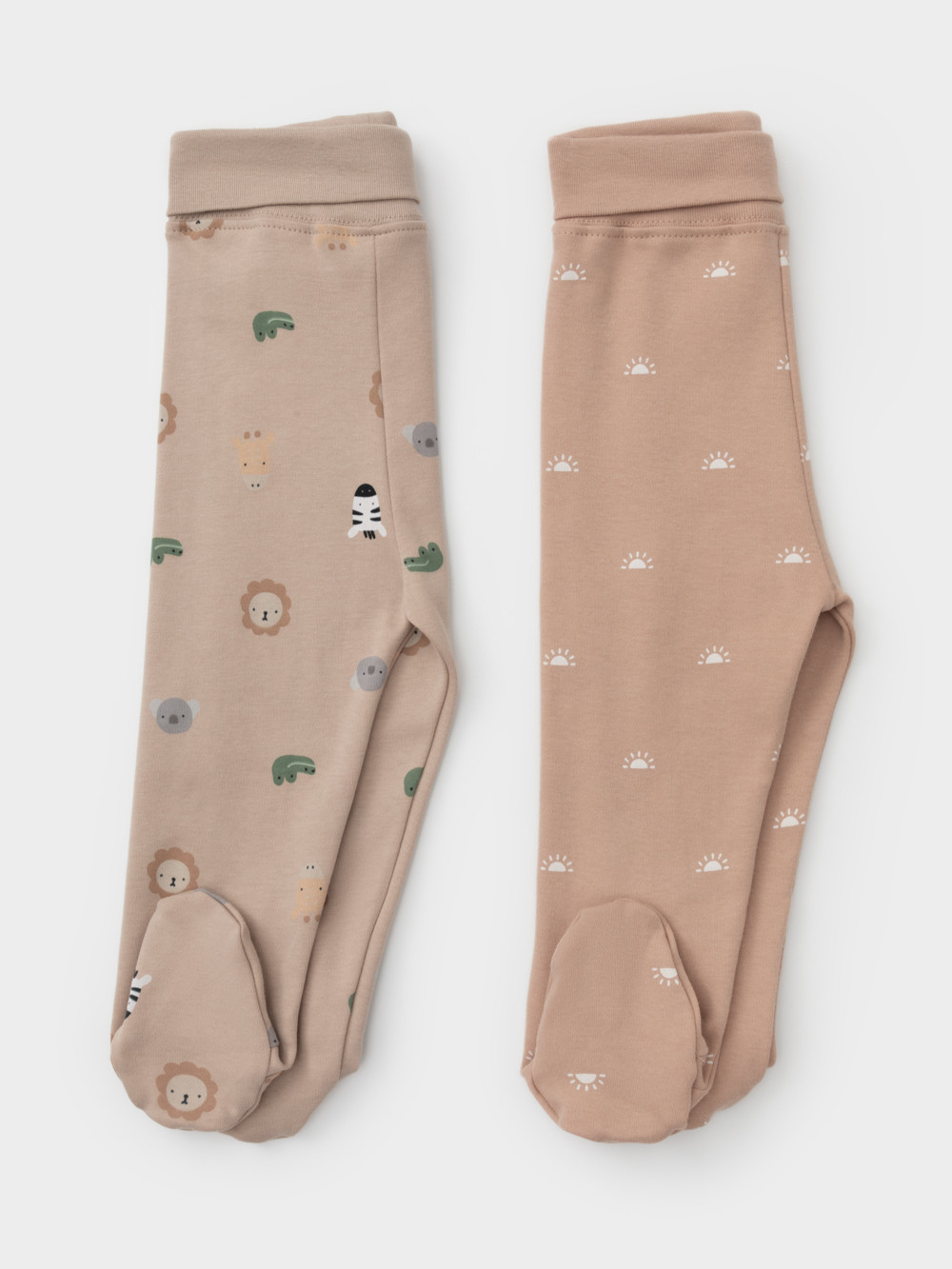 Ползунки для новорожденных, артикул: К 400220-2уп, цвет: бежевый, фото 7