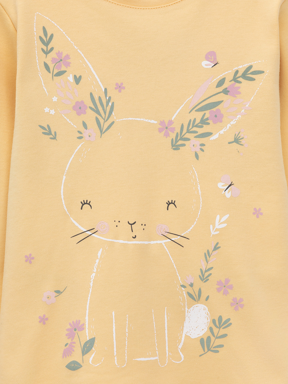 Пижама для девочки, артикул: К 1541, цвет: желтый, фото 7