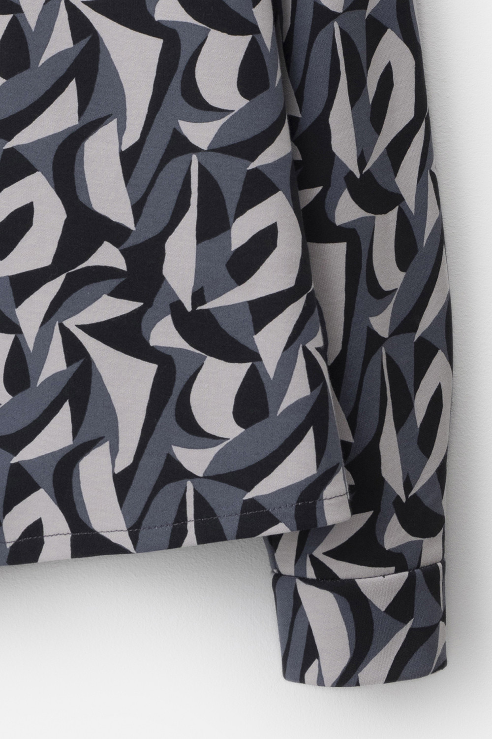 Блузы, рубашки женские для мам, артикул: ЕВТ 3245, цвет: светло-серый5, фото 7