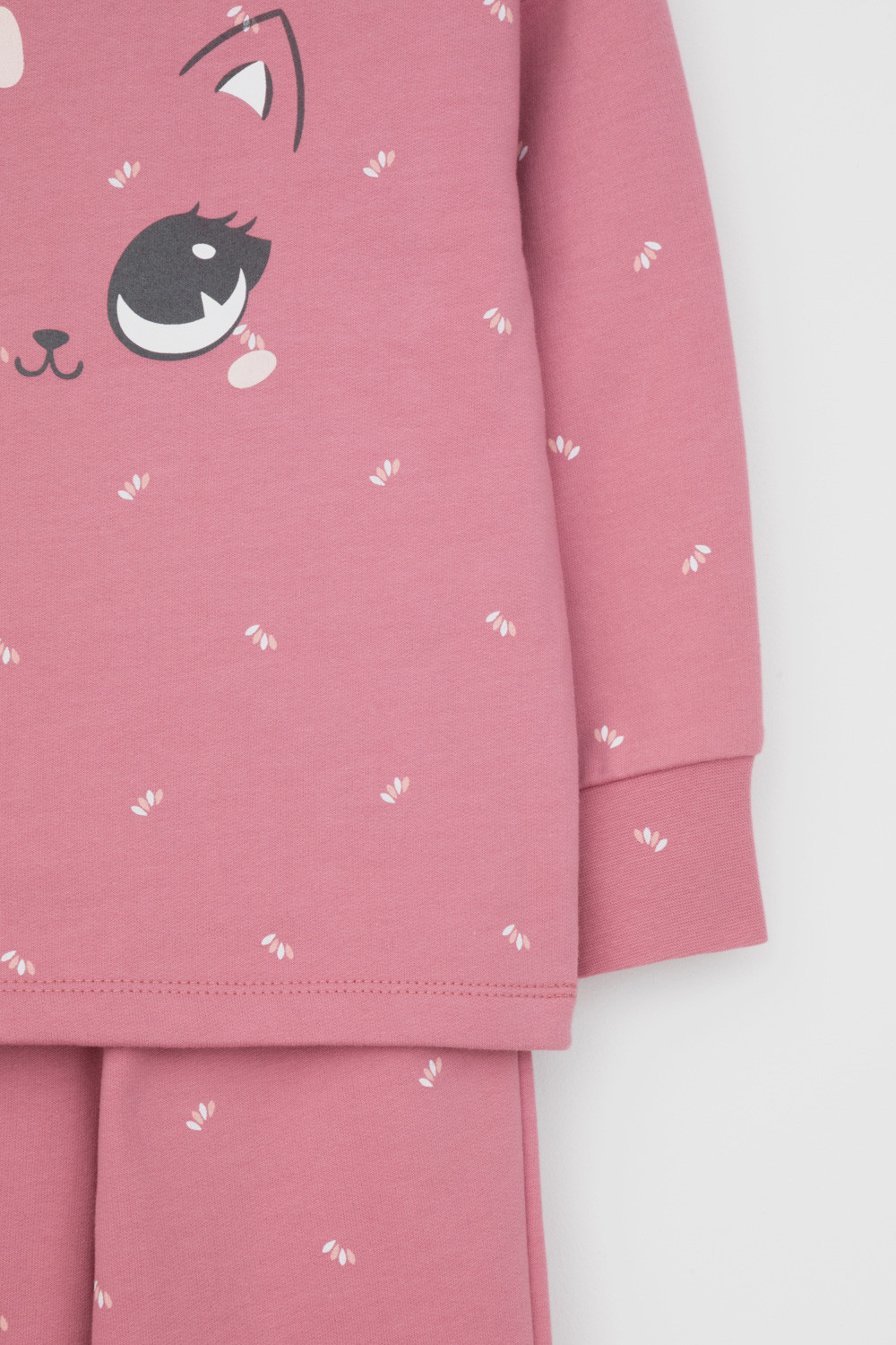 Пижама для девочки, артикул: К 1581, цвет: розовый, фото 7