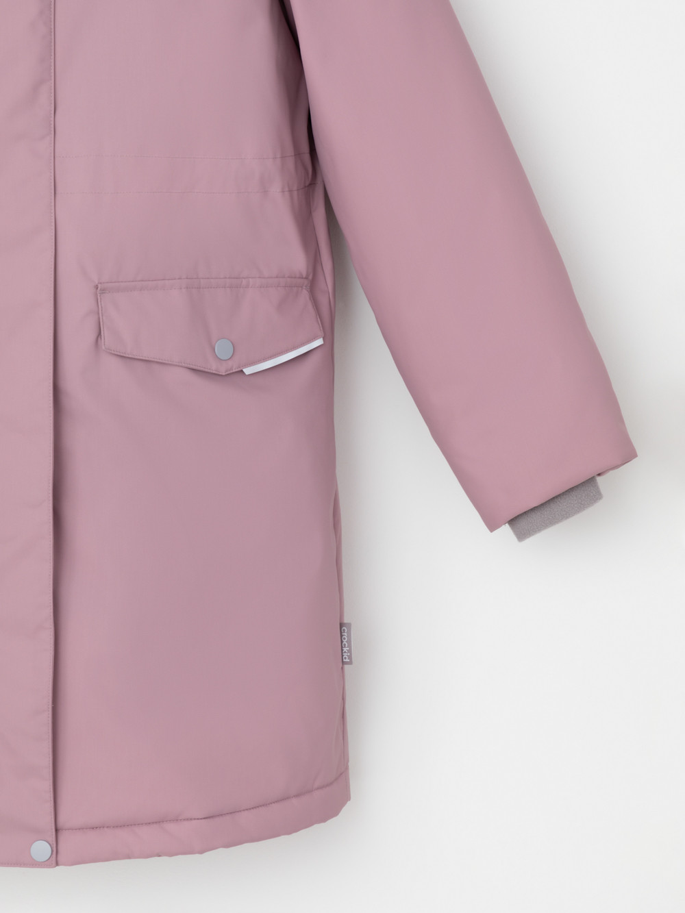 Пальто для девочки, артикул: ВК 38107/10 ГР, цвет: светло-розовый, фото 7