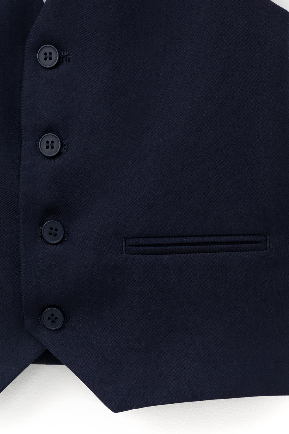 Жилет для мальчика, артикул: ТК 32001, цвет: синий, фото 7