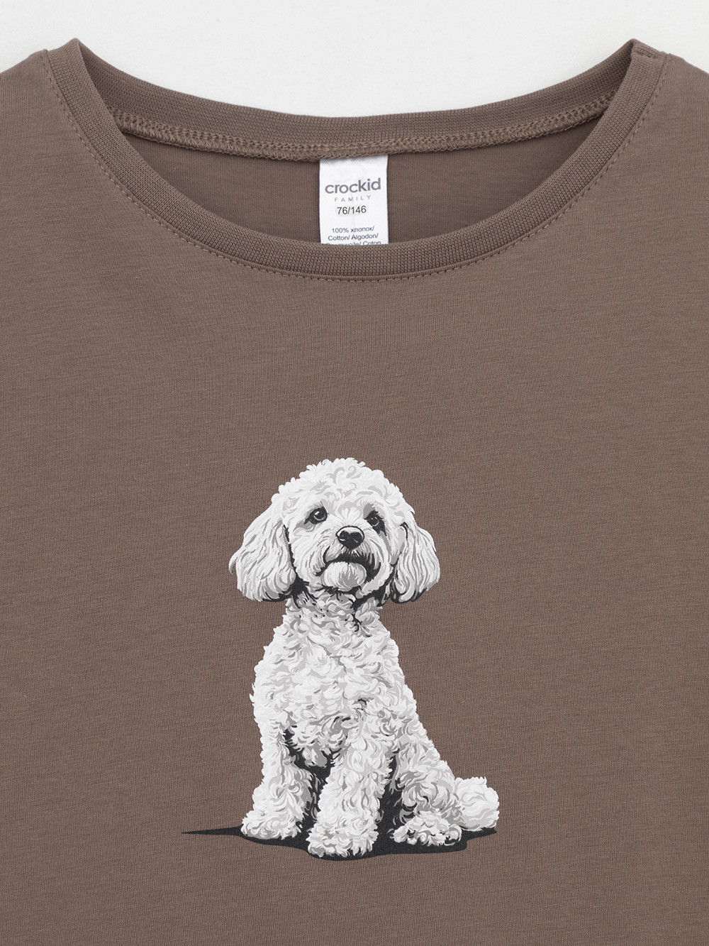 Пижама для девочки, артикул: МП 1657-1, цвет: коричневый, фото 7