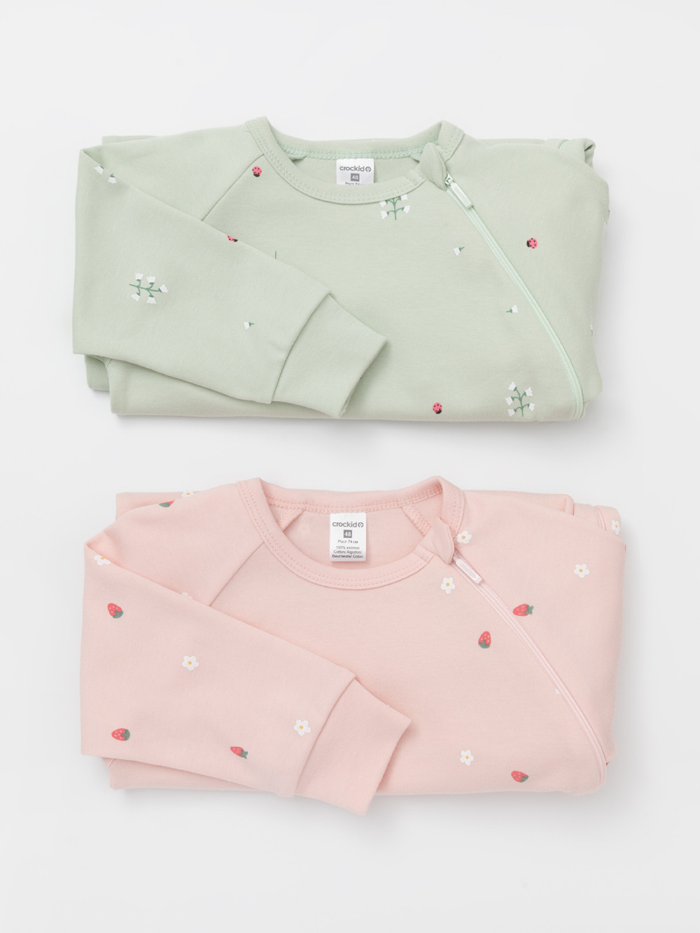 Комбинезон для новорожденных, артикул: К 6444-2уп, цвет: зеленый, фото 7