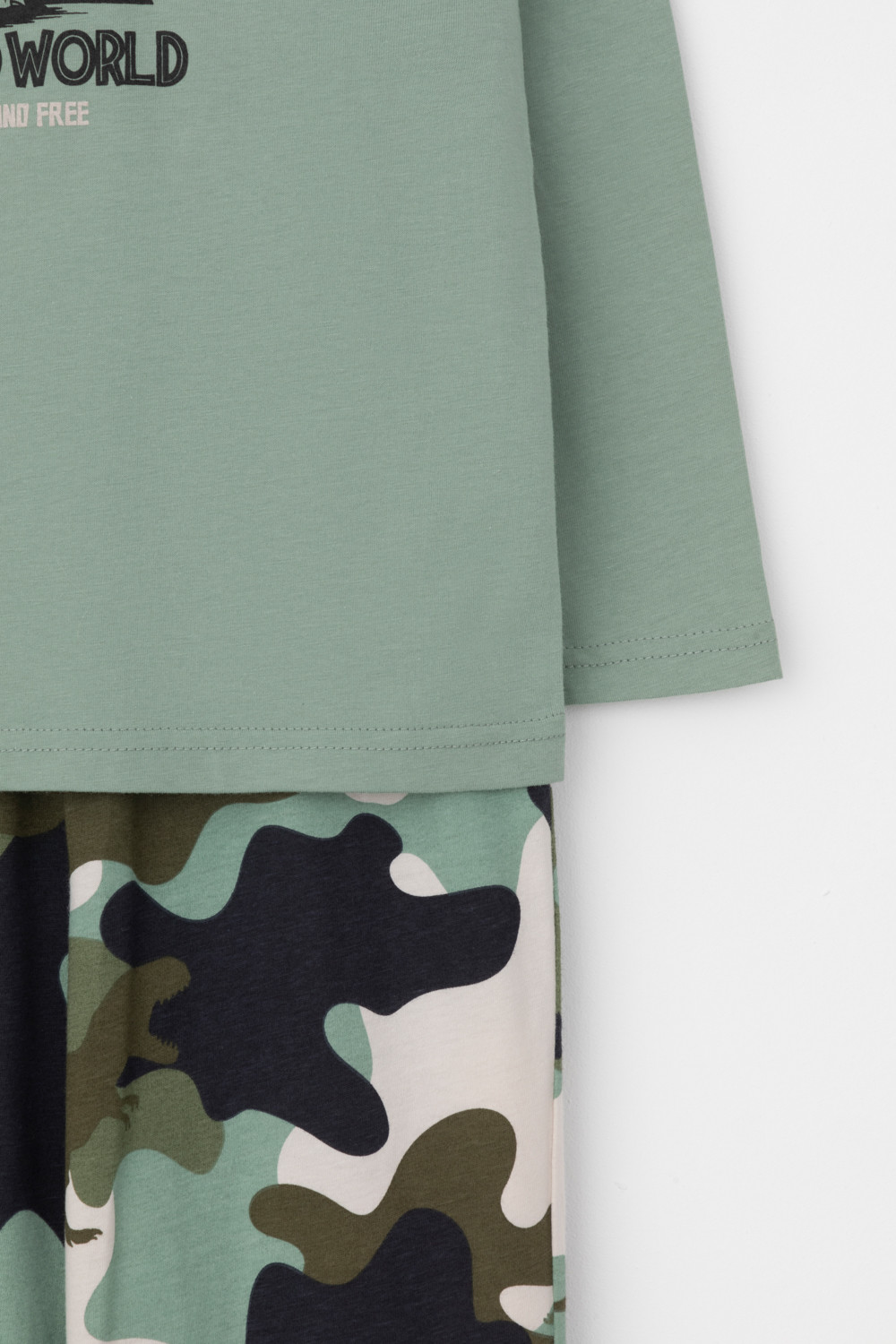 Пижама для мальчика, артикул: К 1600, цвет: зеленый, фото 7