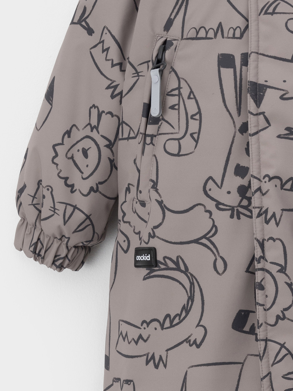 Комбинезоны утепленные для мальчика, артикул: ВК 60085/н/74 Ал, цвет: коричневый, фото 7