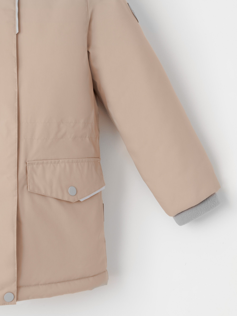 Куртка для девочки, артикул: ВК 38112/4 ГР, цвет: светло-бежевый, фото 7