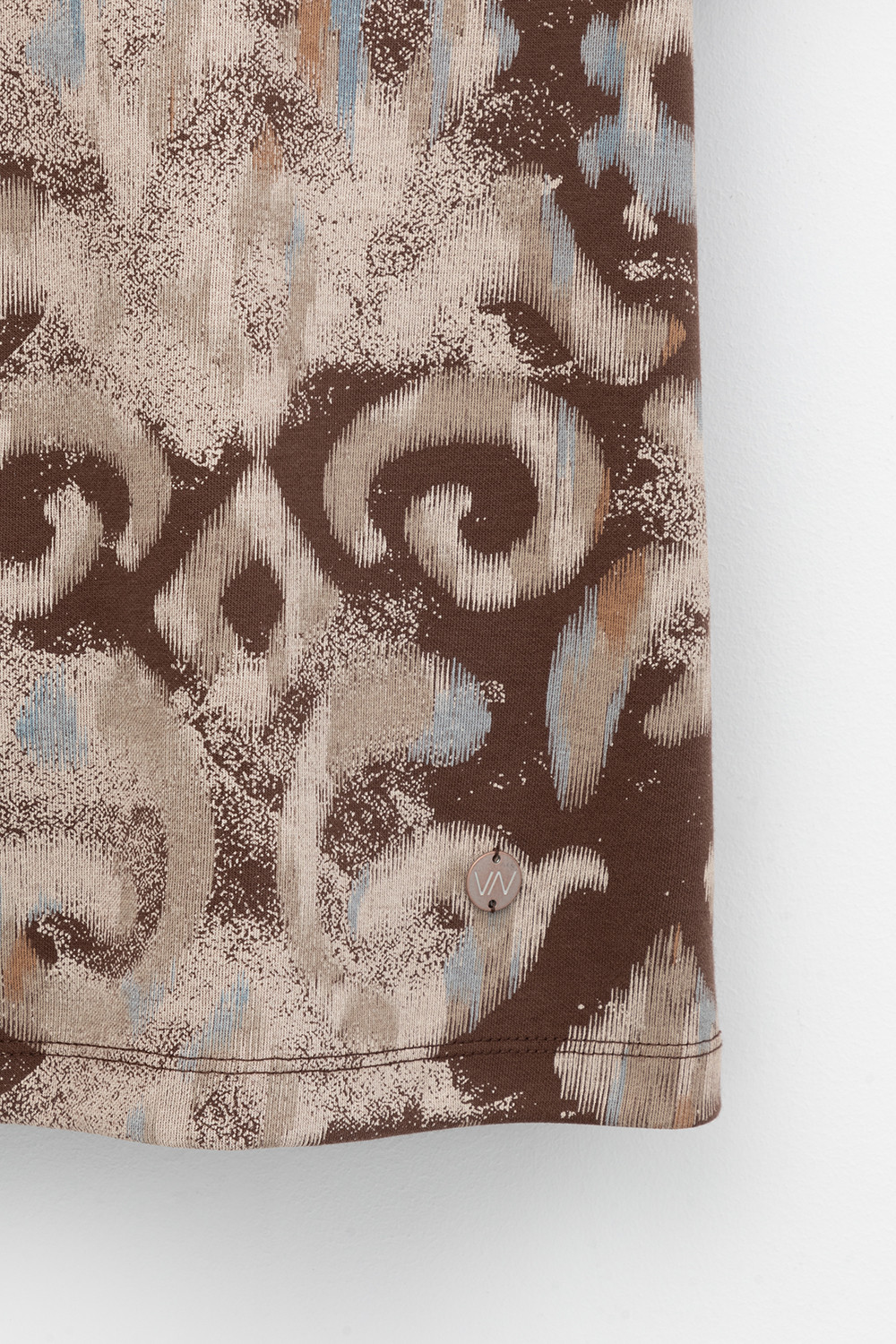 Футболки женские для мам, артикул: ЕВТ 3231, цвет: кофейный, фото 7