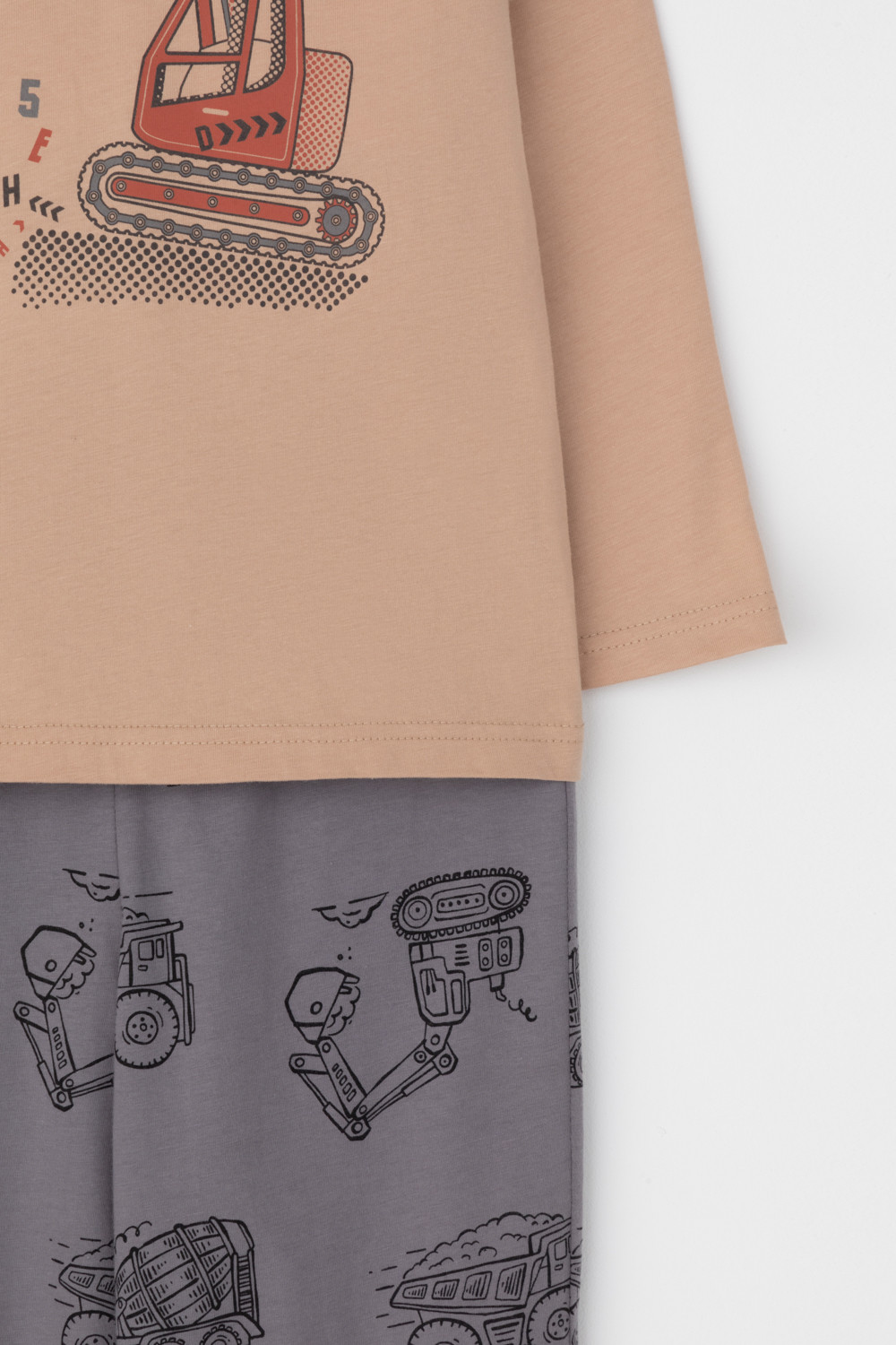 Пижама для мальчика, артикул: К 1606, цвет: бежевый, фото 7