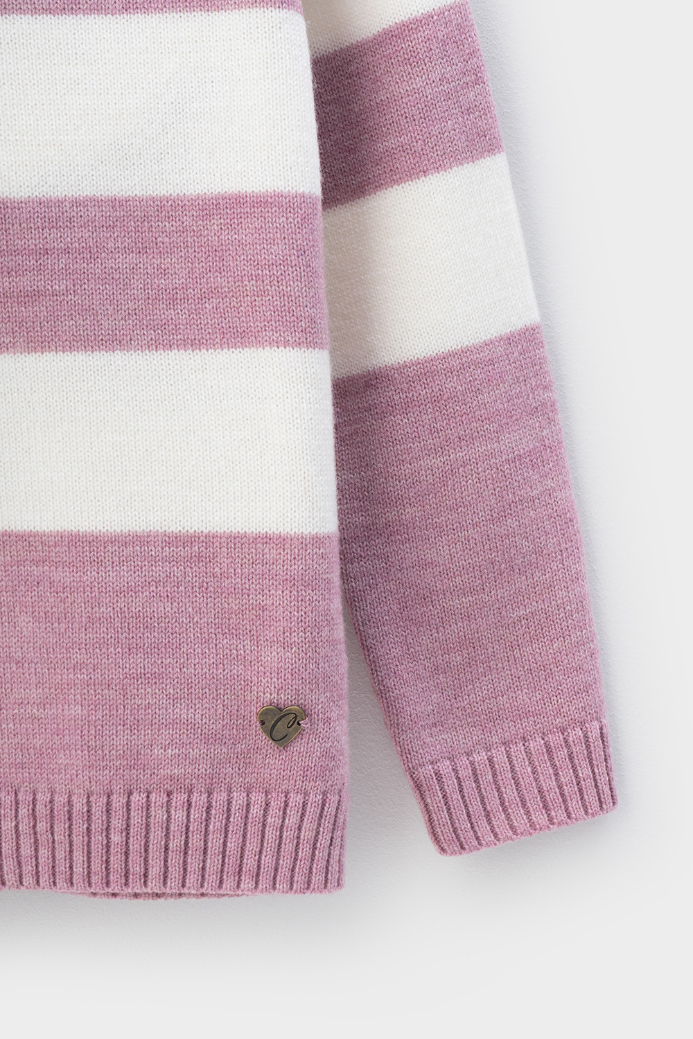 Джемпер для девочки, артикул: КВ 30134/ш, цвет: розовый, фото 7