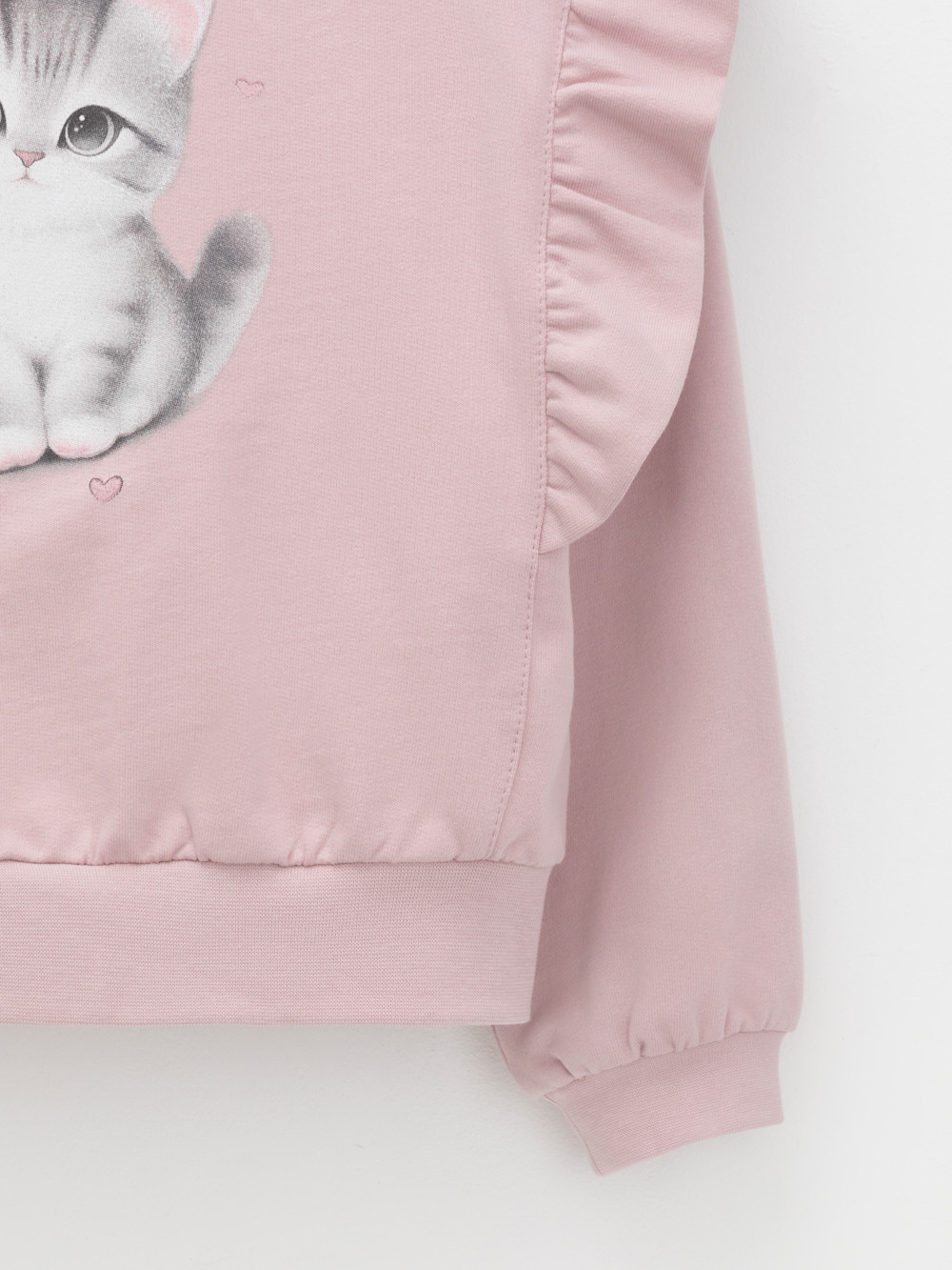 Свитшоты для девочки, артикул: КР 302830, цвет: розовый, фото 7