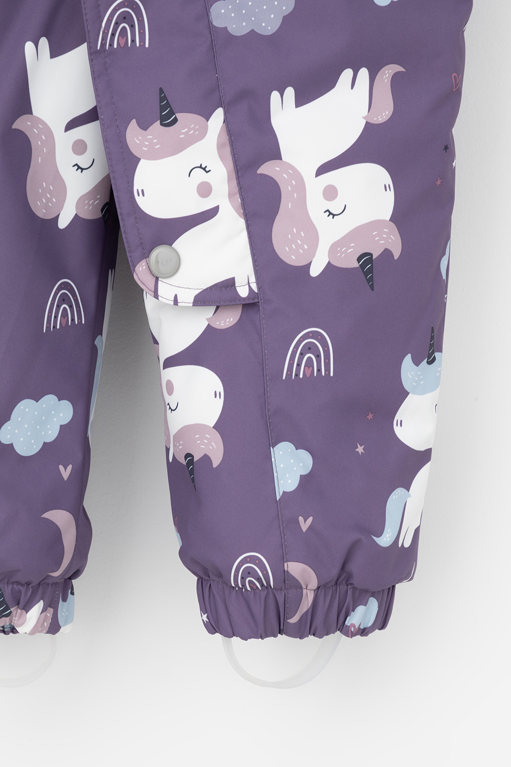 Комбинезоны утепленные для девочки, артикул: ВК 60113/н/5 УЗГ, цвет: фиолетовый, фото 7