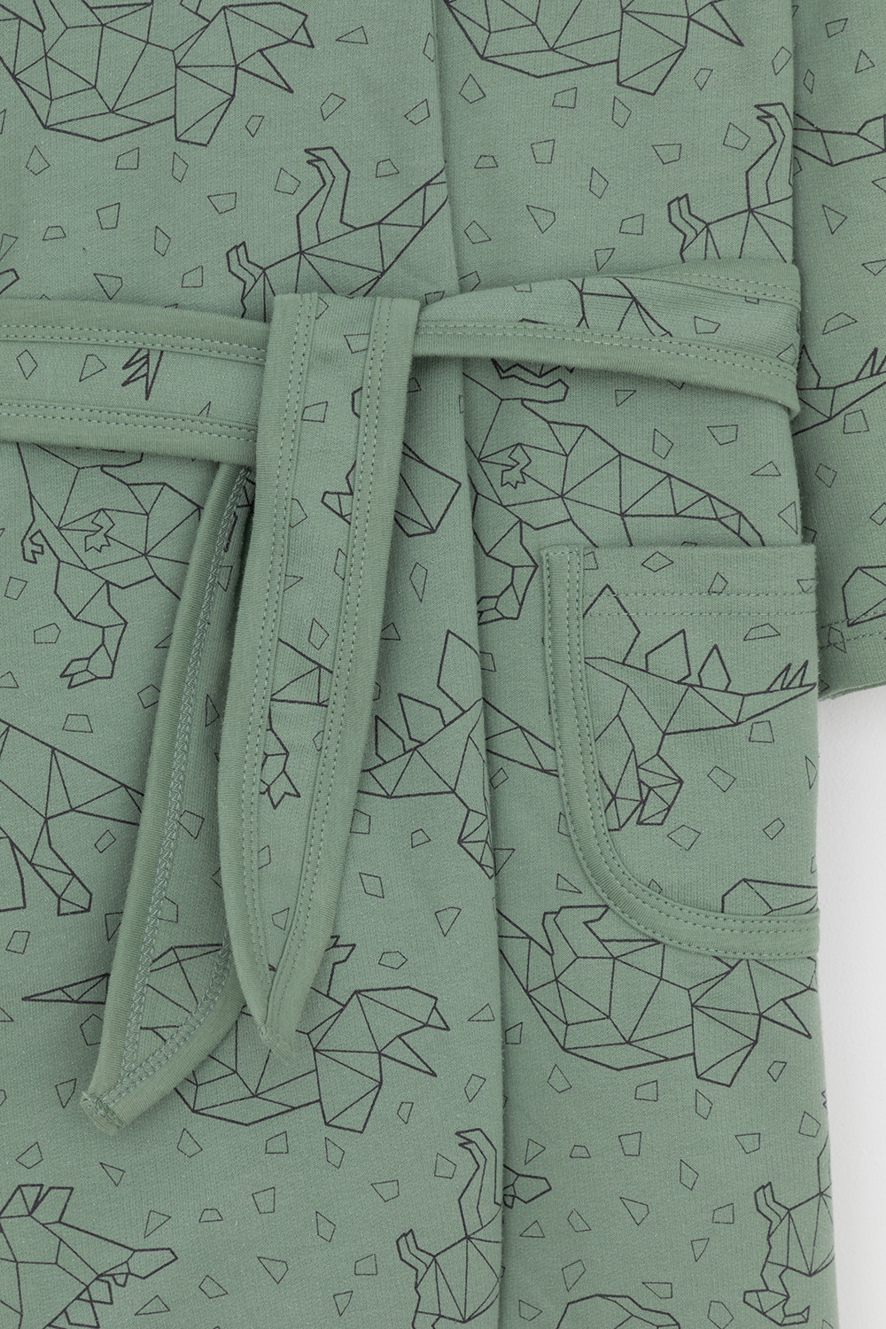 Халат для мальчика, артикул: К 5763, цвет: зеленый, фото 7