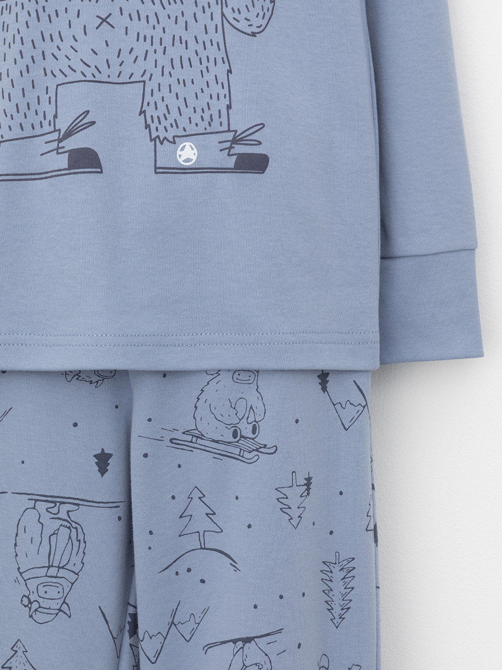 Пижама для мальчика, артикул: К 1541, цвет: голубой, фото 7