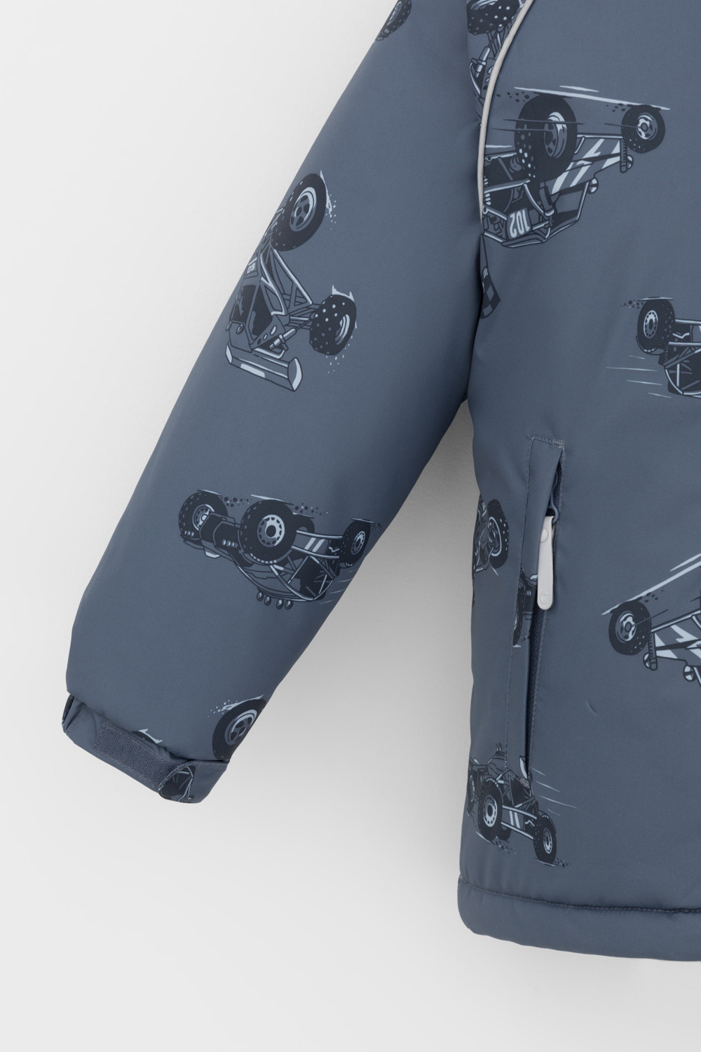 Куртки для мальчика, артикул: ВК 36084/н/5 ГР, цвет: синий, фото 7