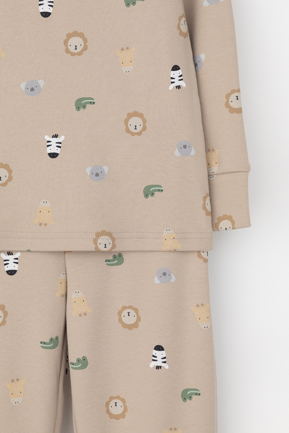 Пижама для мальчика, артикул: К 1552, цвет: бежевый, фото 7