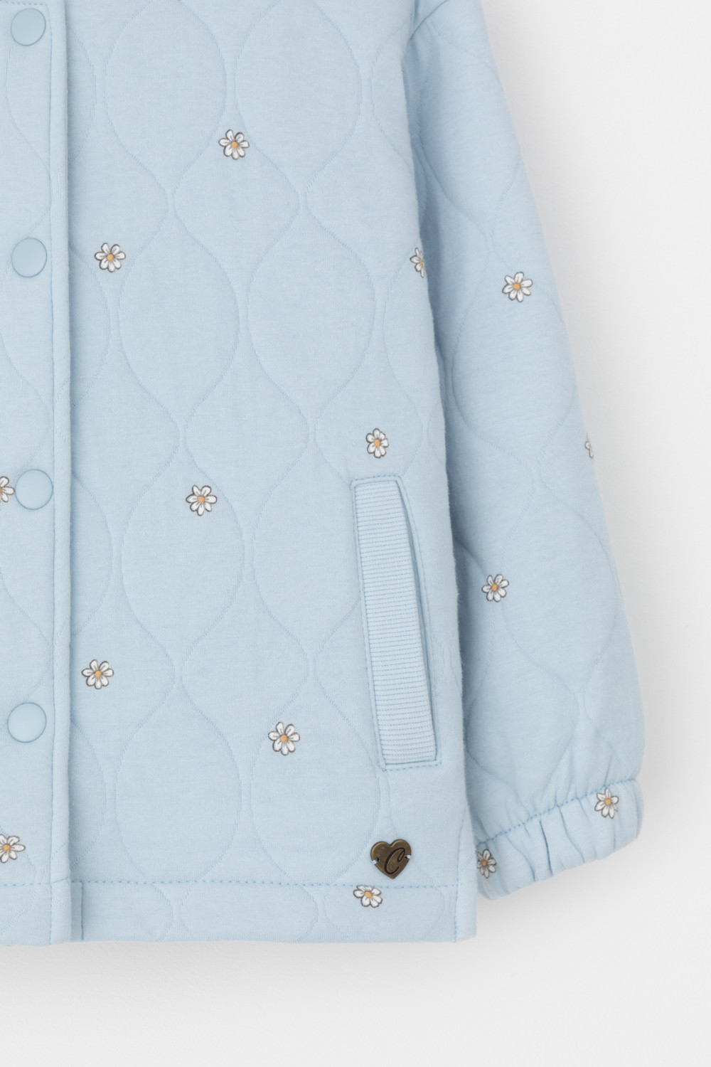 Жакет для девочки, артикул: КР 301994, цвет: голубой, фото 7