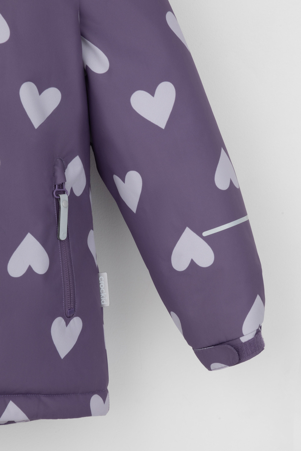 Куртка для девочки, артикул: ВК 38111/н/2 ГР, цвет: фиолетовый, фото 7