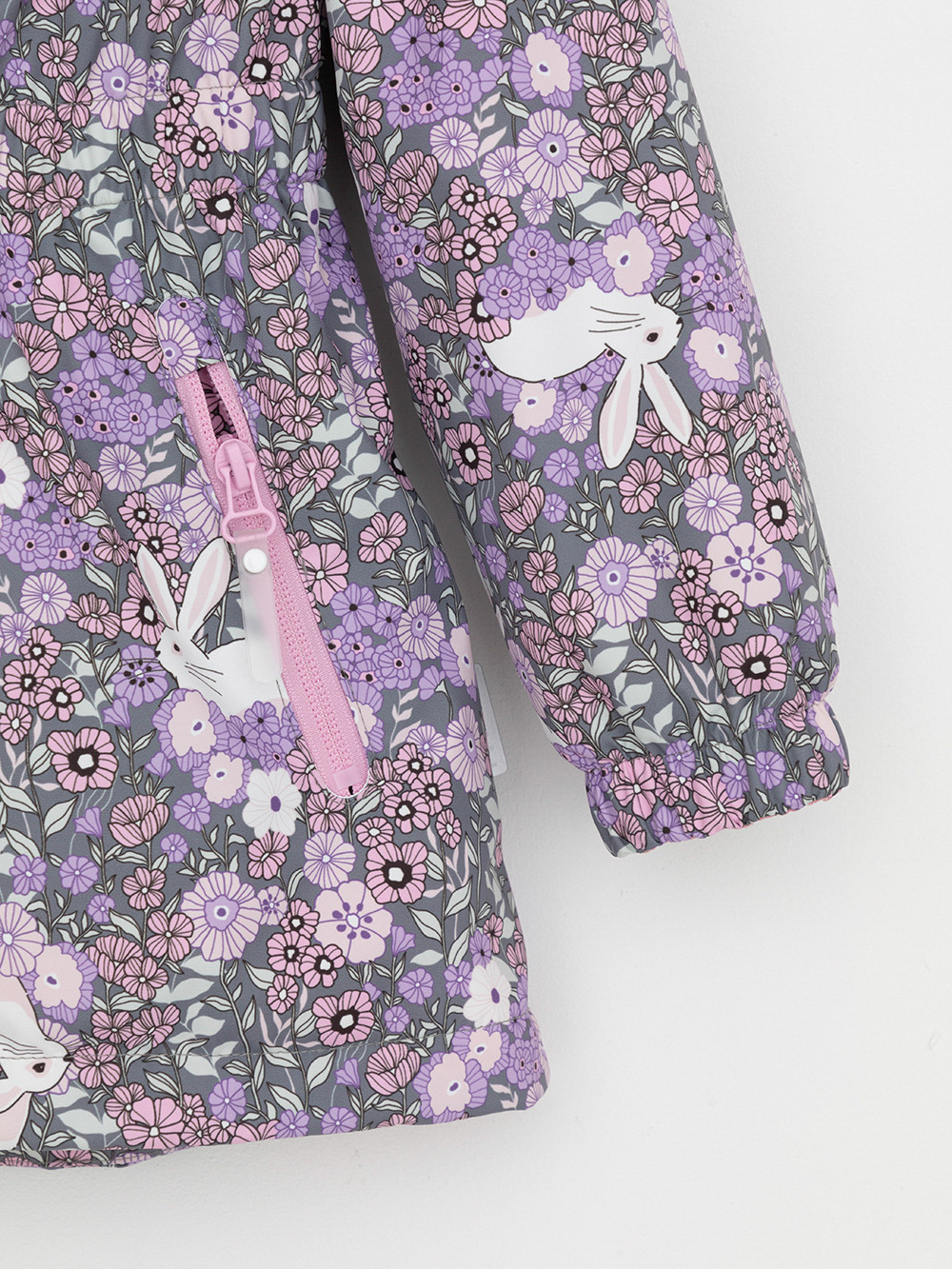 Куртка для девочки, артикул: ВК 32118/н/3 УЗГ, цвет: фиолетовый, фото 7