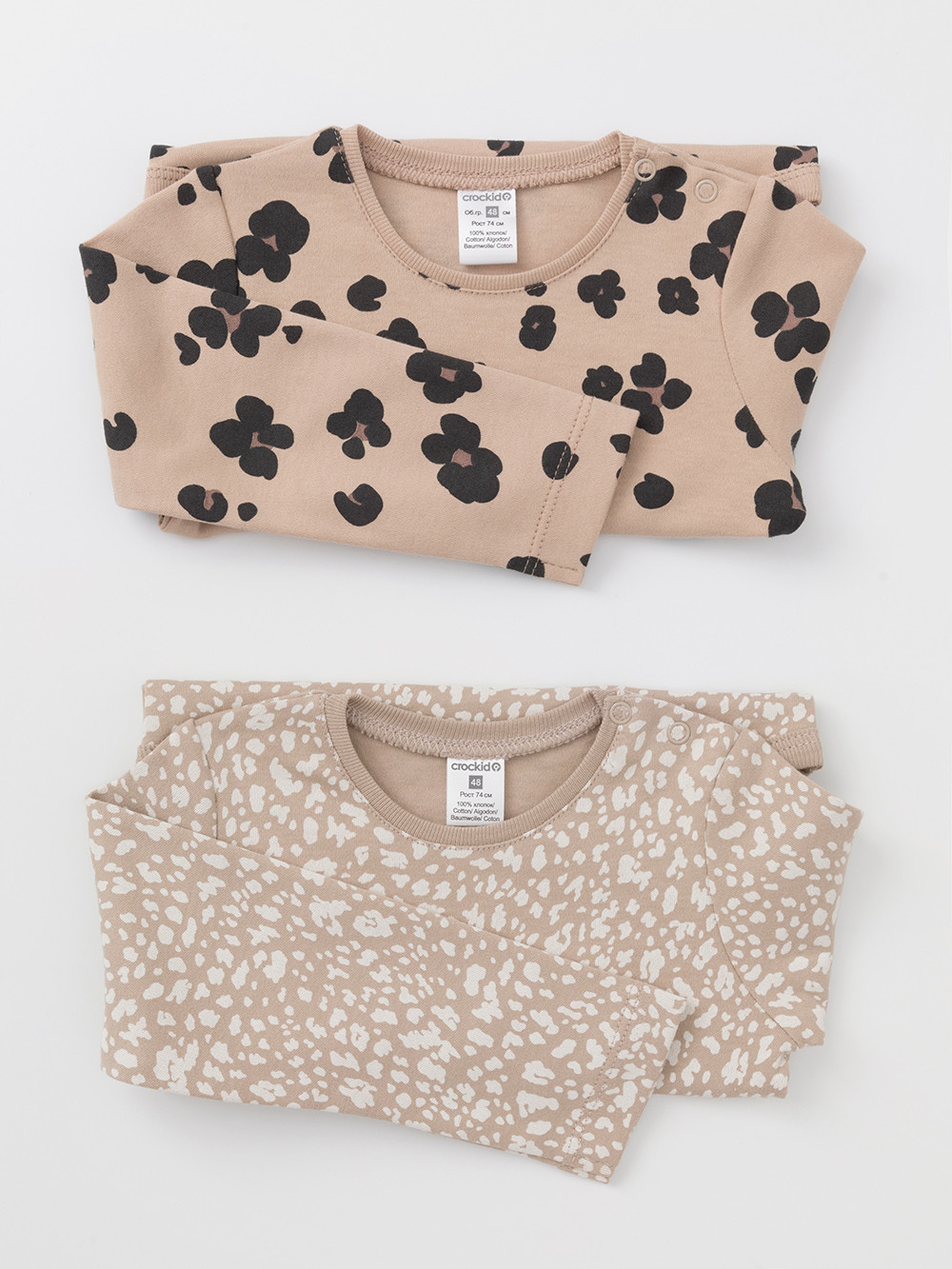 Боди для новорожденных, артикул: К 6087-2уп, цвет: бежевый, фото 7