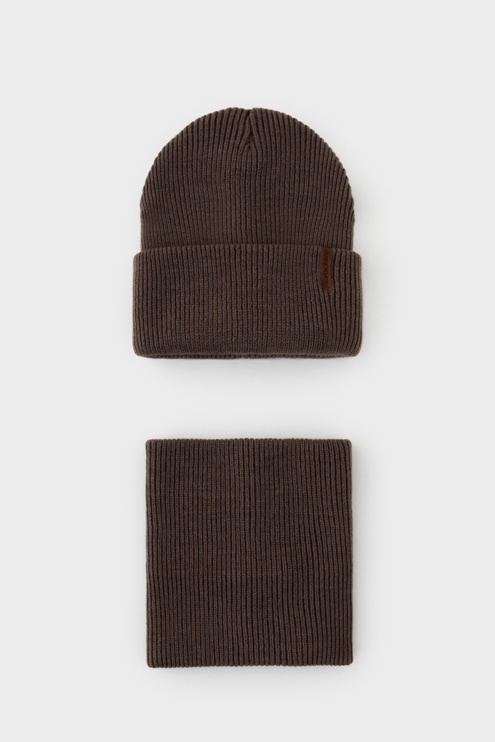 Комплекты вязаные, артикул: КВ 22016/ш, цвет: коричневый, фото 7