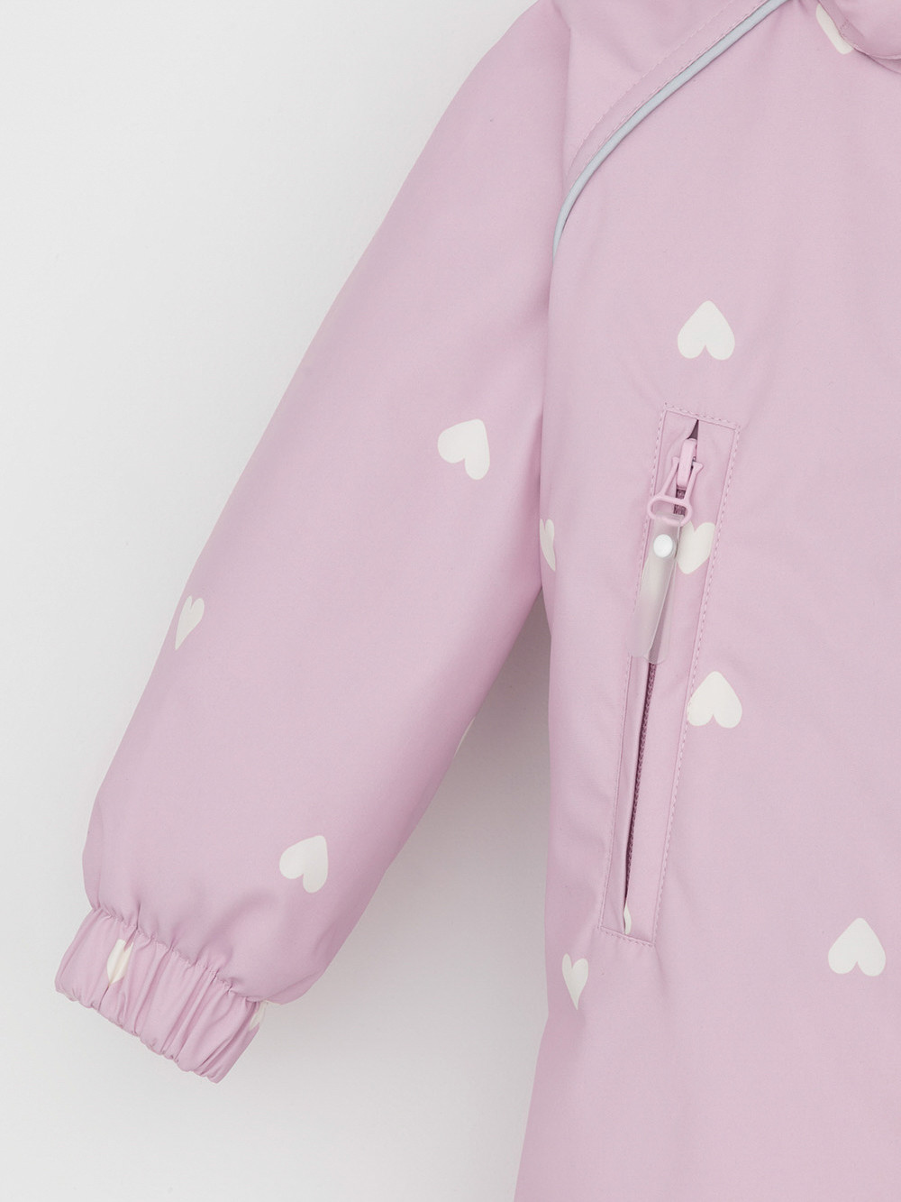 Комбинезоны утепленные для девочки, артикул: ВК 60085/н/47 Ал, цвет: розовый, фото 7