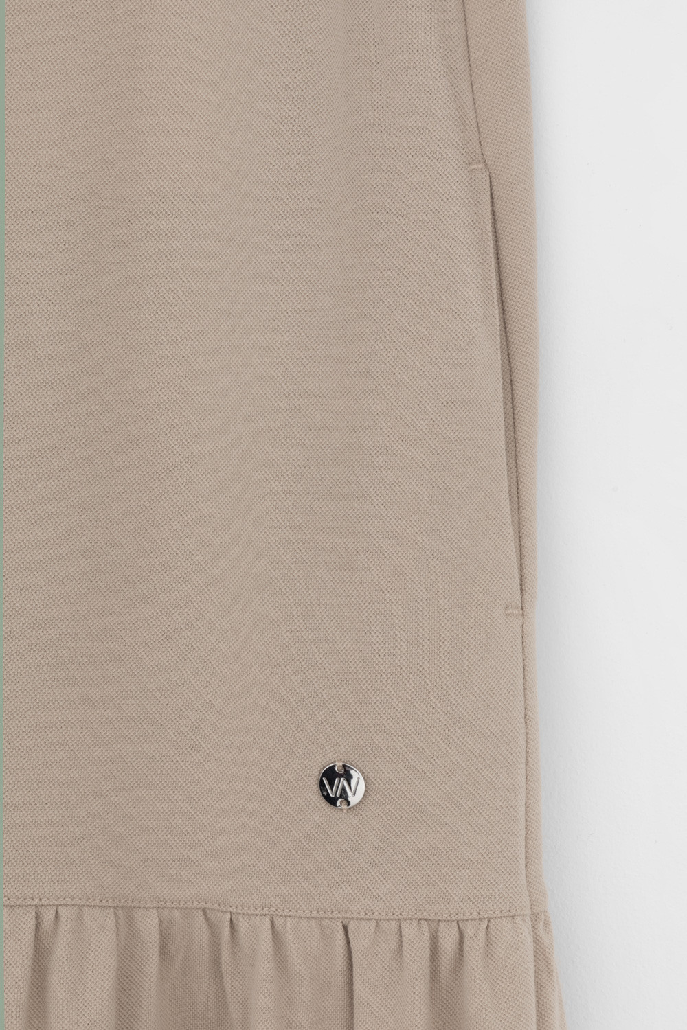 Платья женские для мам, артикул: ЕВТ 5075, цвет: бежевый, фото 7