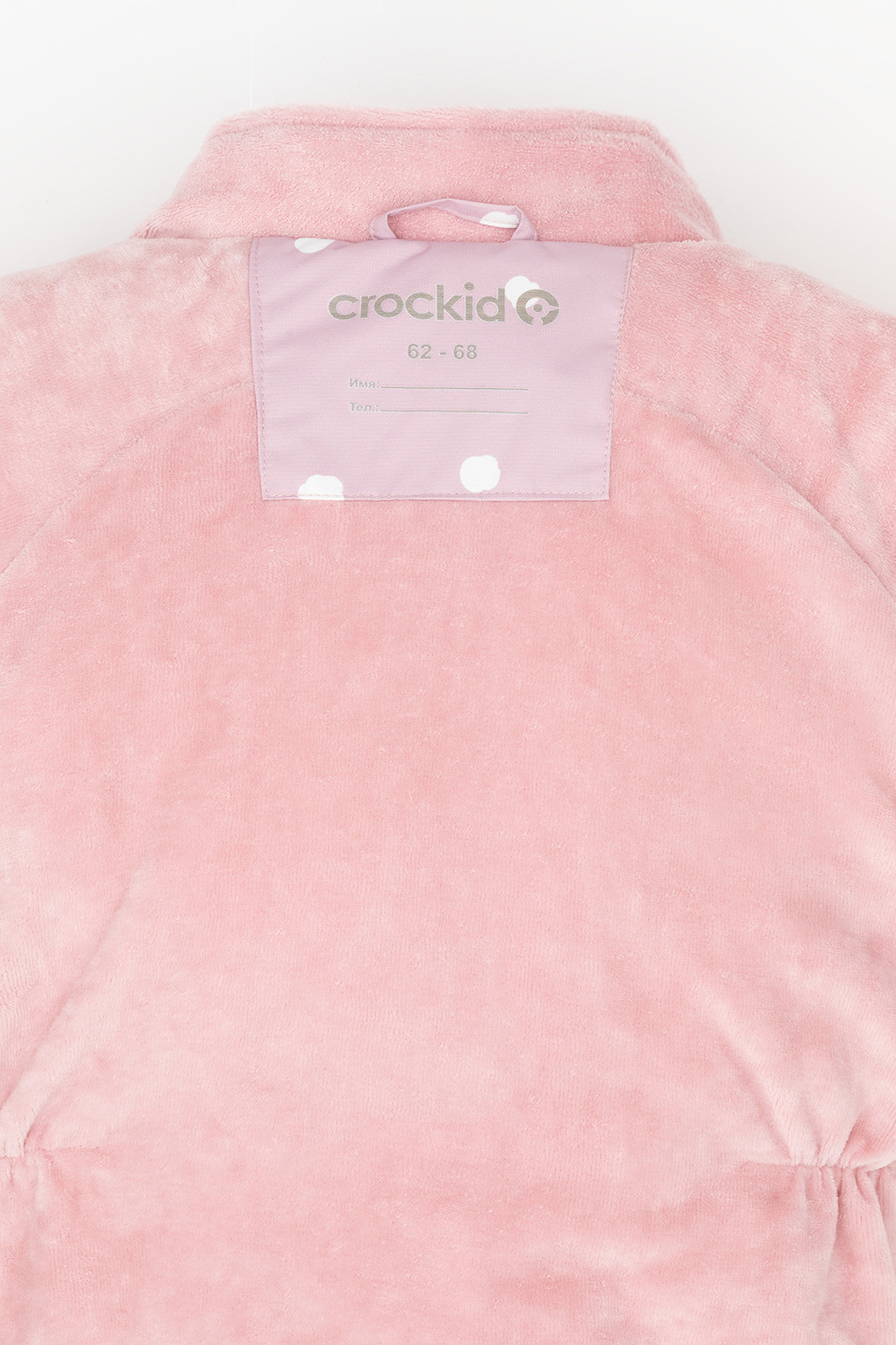Комбинезоны утепленные для девочки, артикул: ВК 60094/н/5 УЗГ, цвет: светло-розовый, фото 7