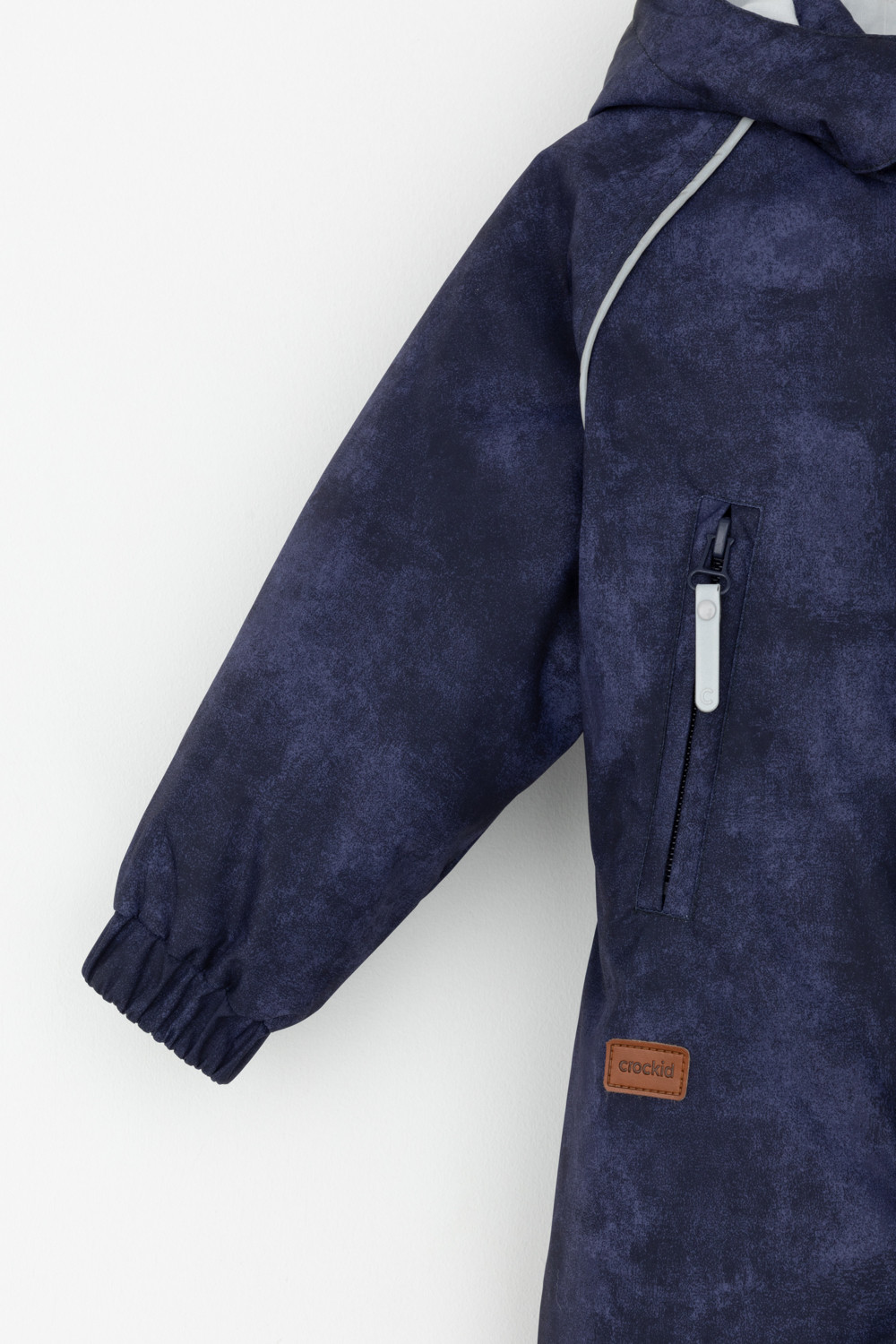 Комбинезоны утепленные для мальчика, артикул: ВК 60085/н/41 ГР, цвет: синий, фото 7