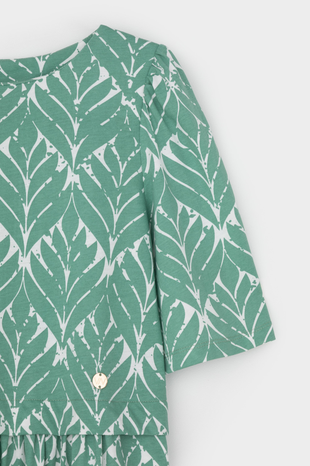 Платья женские для мам, артикул: ЕВТ 5082, цвет: зеленый, фото 7