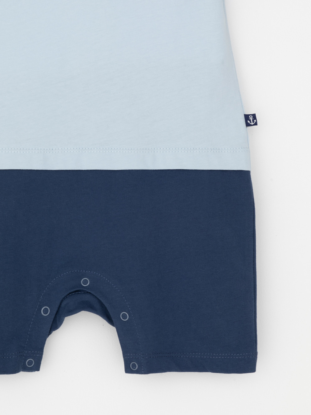 Полукомбинезон для мальчика, артикул: КР 6537, цвет: голубой, фото 3