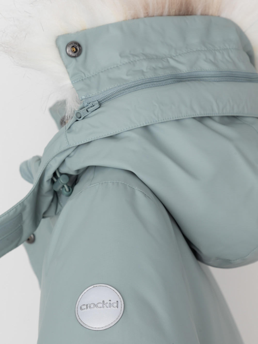 Куртка для девочки, артикул: ВК 38112/6 ГР, цвет: зеленый, фото 7