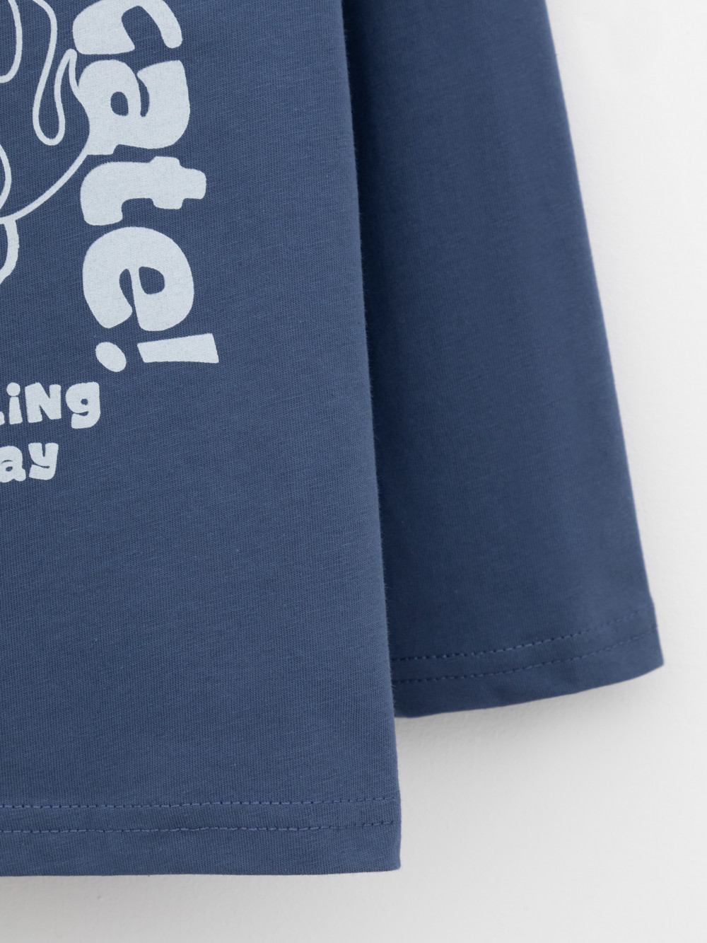 Лонгсливы для мальчика, артикул: МП 302892, цвет: синий, фото 7