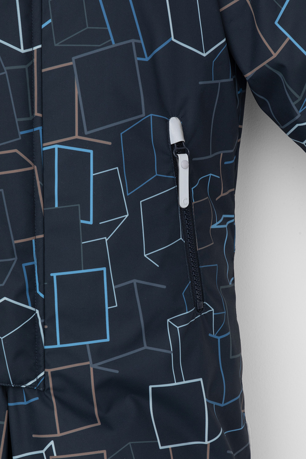 Комбинезоны утепленные для мальчика, артикул: ВК 60120/н/9 ГР, цвет: темно-синий, фото 7