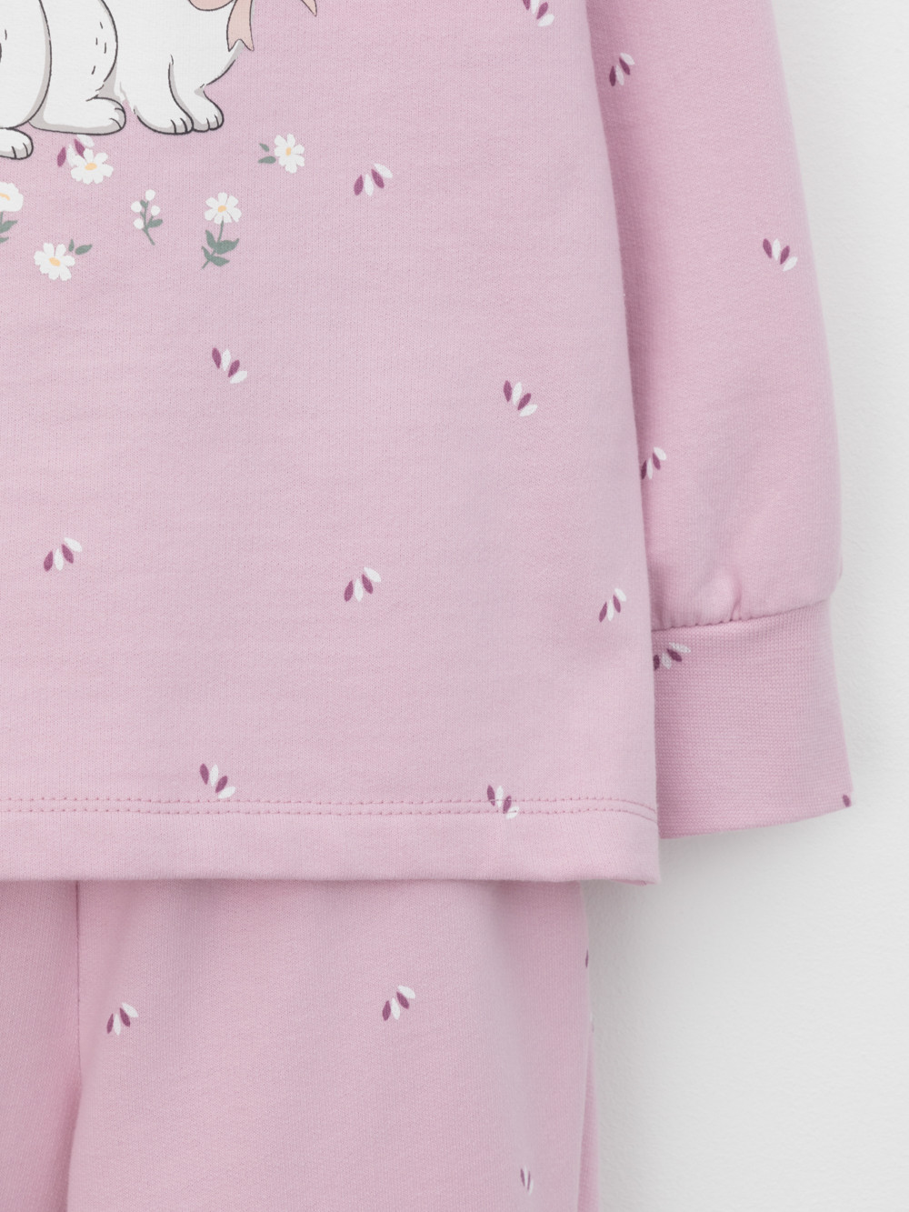 Пижама для девочки, артикул: К 1581, цвет: розовый, фото 3