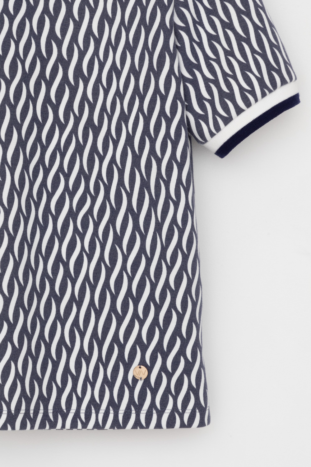 Футболки женские для мам, артикул: ЕВТ 3220, цвет: синий, фото 7