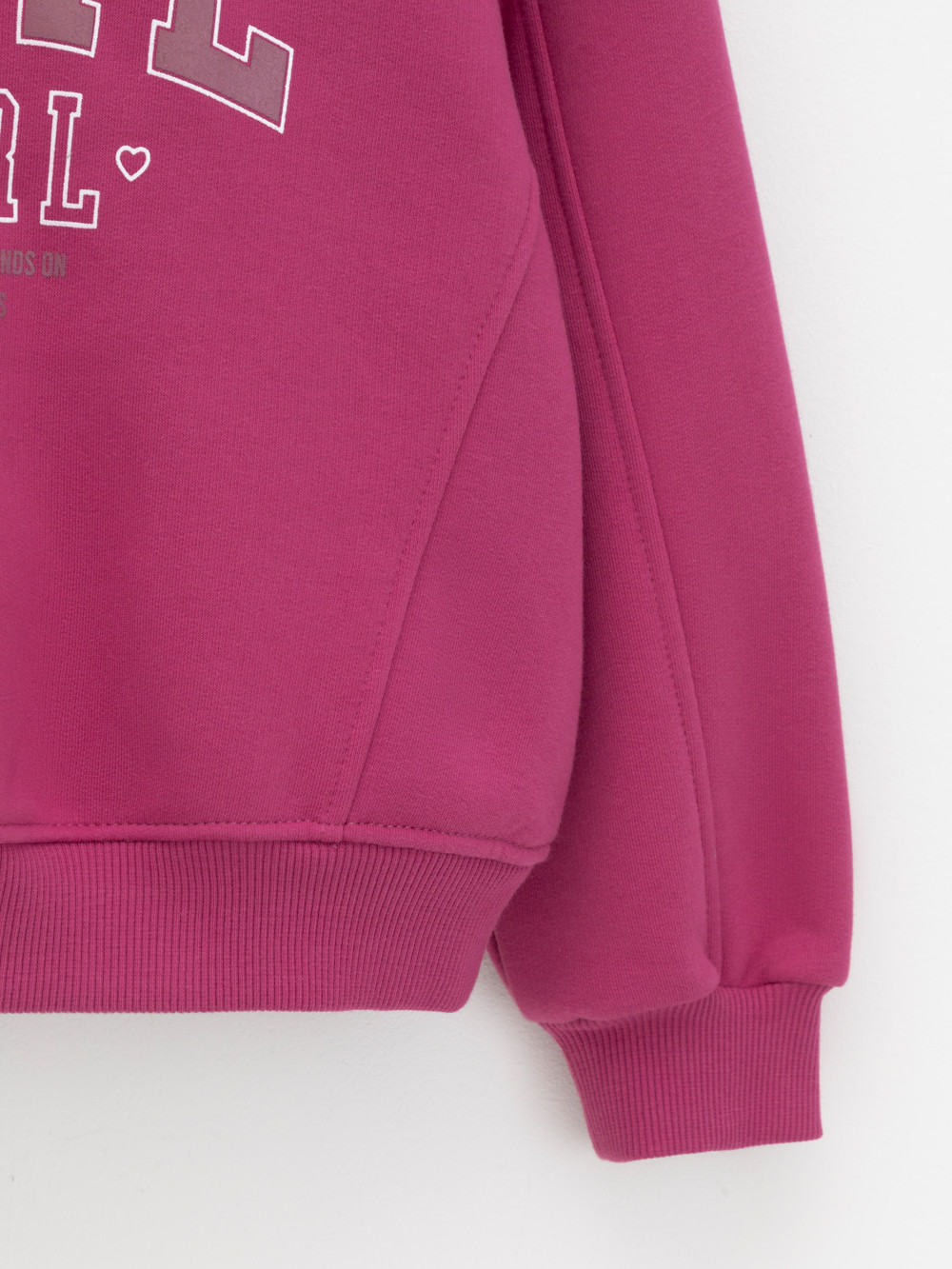 Худи для девочки, артикул: КР 302815, цвет: бордовый, фото 7