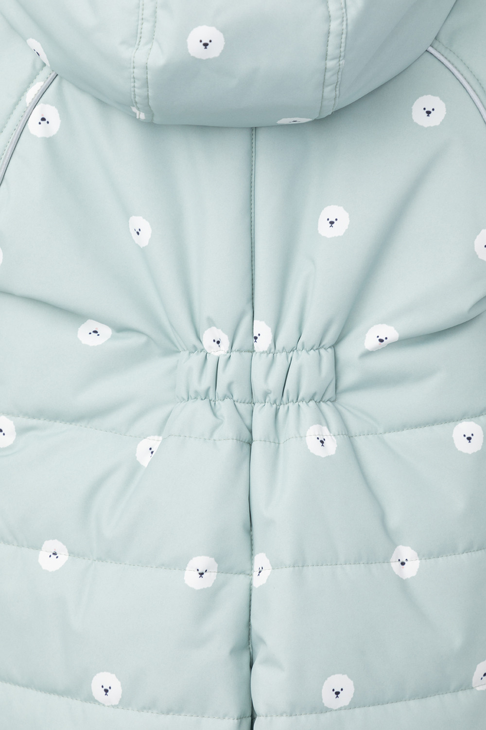 Комбинезоны утепленные для девочки, артикул: ВК 60094/н/1 УЗГ, цвет: голубой, фото 7