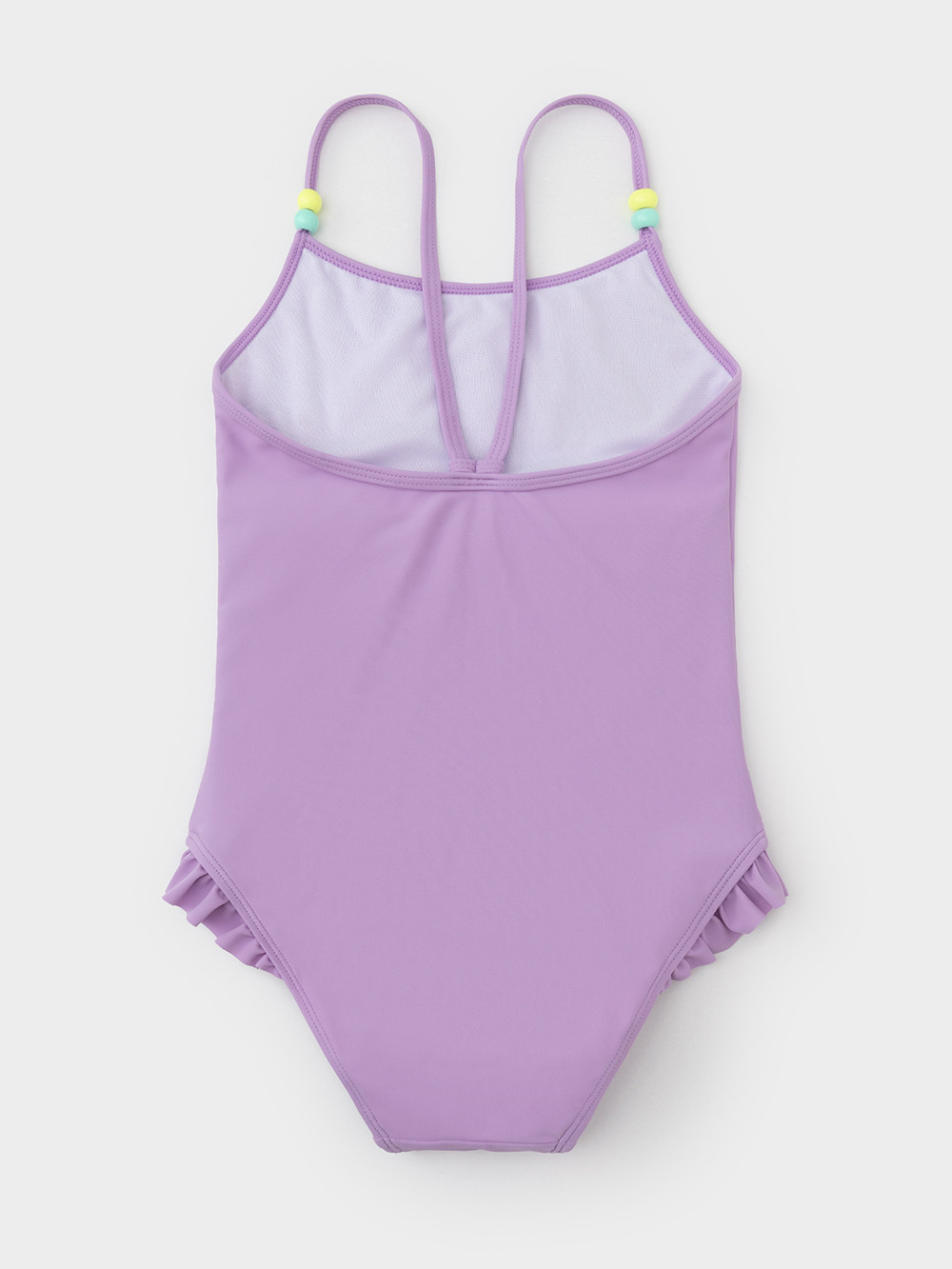 Купальник для девочки, артикул: ТК 16023/2 ФВ, цвет: светло-розовый, фото 7