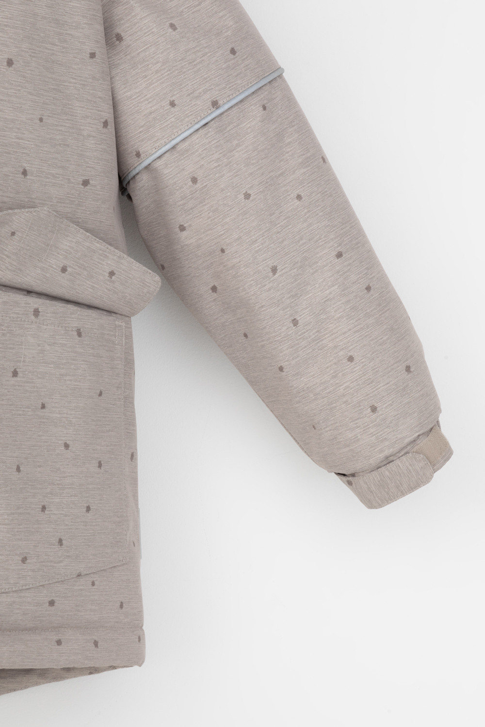 Куртка для девочки, артикул: ВК 38114/н/1 ГР, цвет: светло-бежевый, фото 7