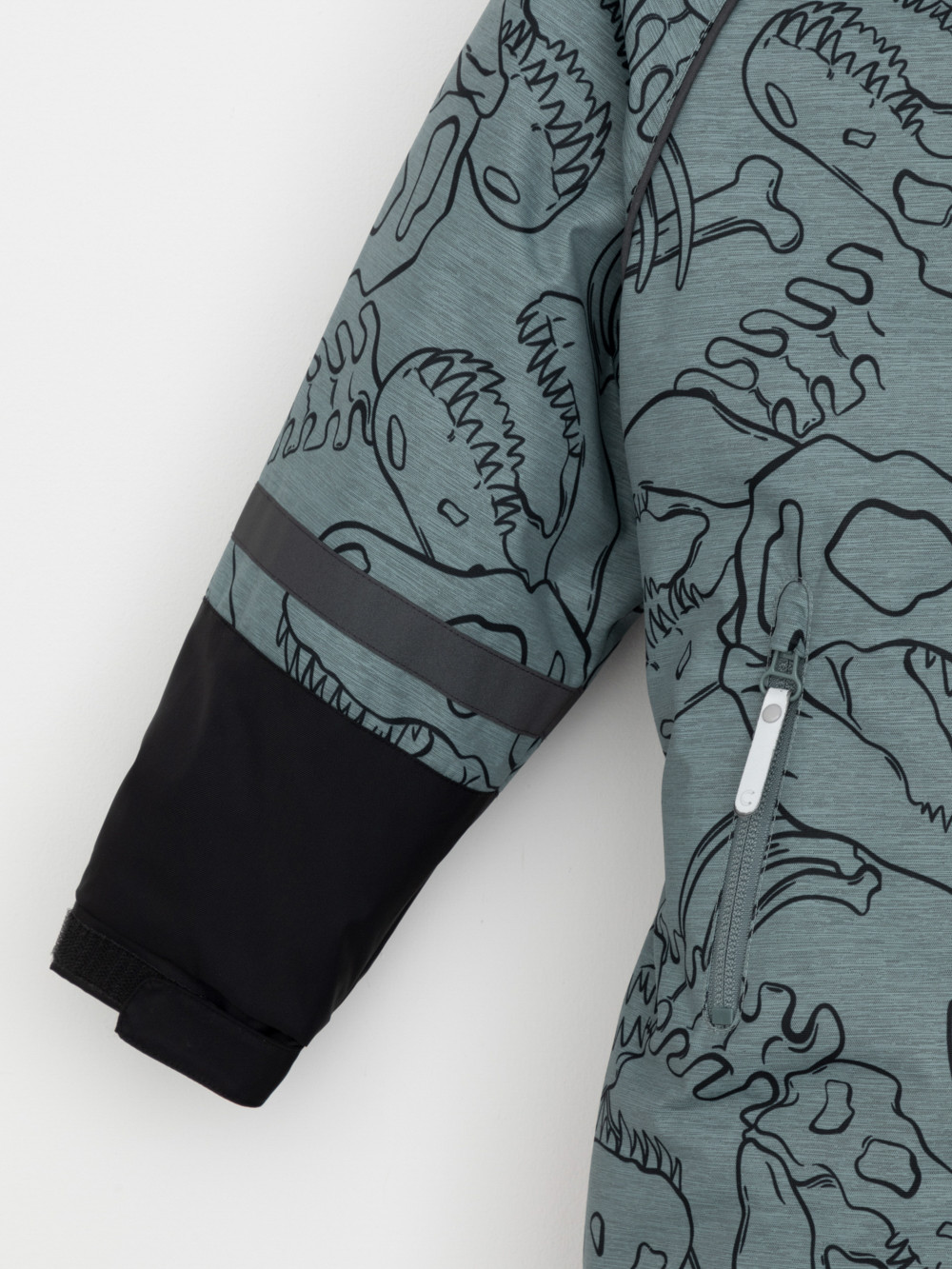 Комбинезоны утепленные для мальчика, артикул: ВК 60130/н/1 ГР, цвет: бирюзовый, фото 7