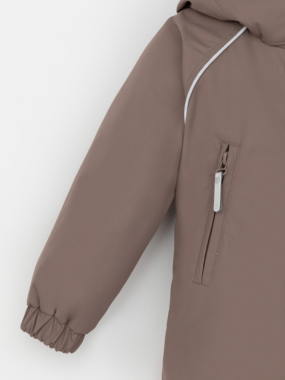 Комбинезоны утепленные для мальчика, артикул: ВК 60108/3 УЗГ, цвет: кофейный, фото 7