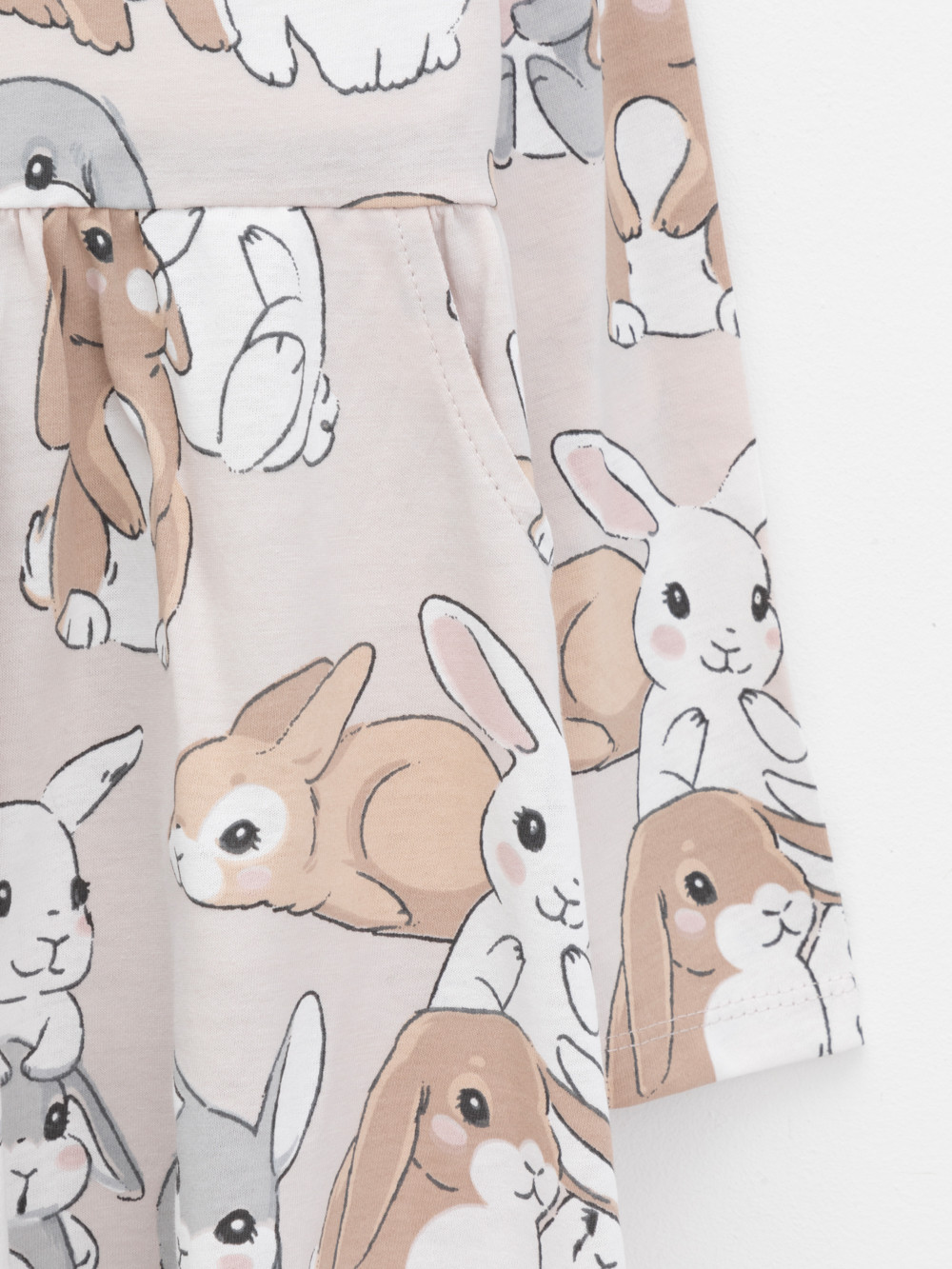 Платье для девочки, артикул: КР 5786, цвет: бежевый, фото 7