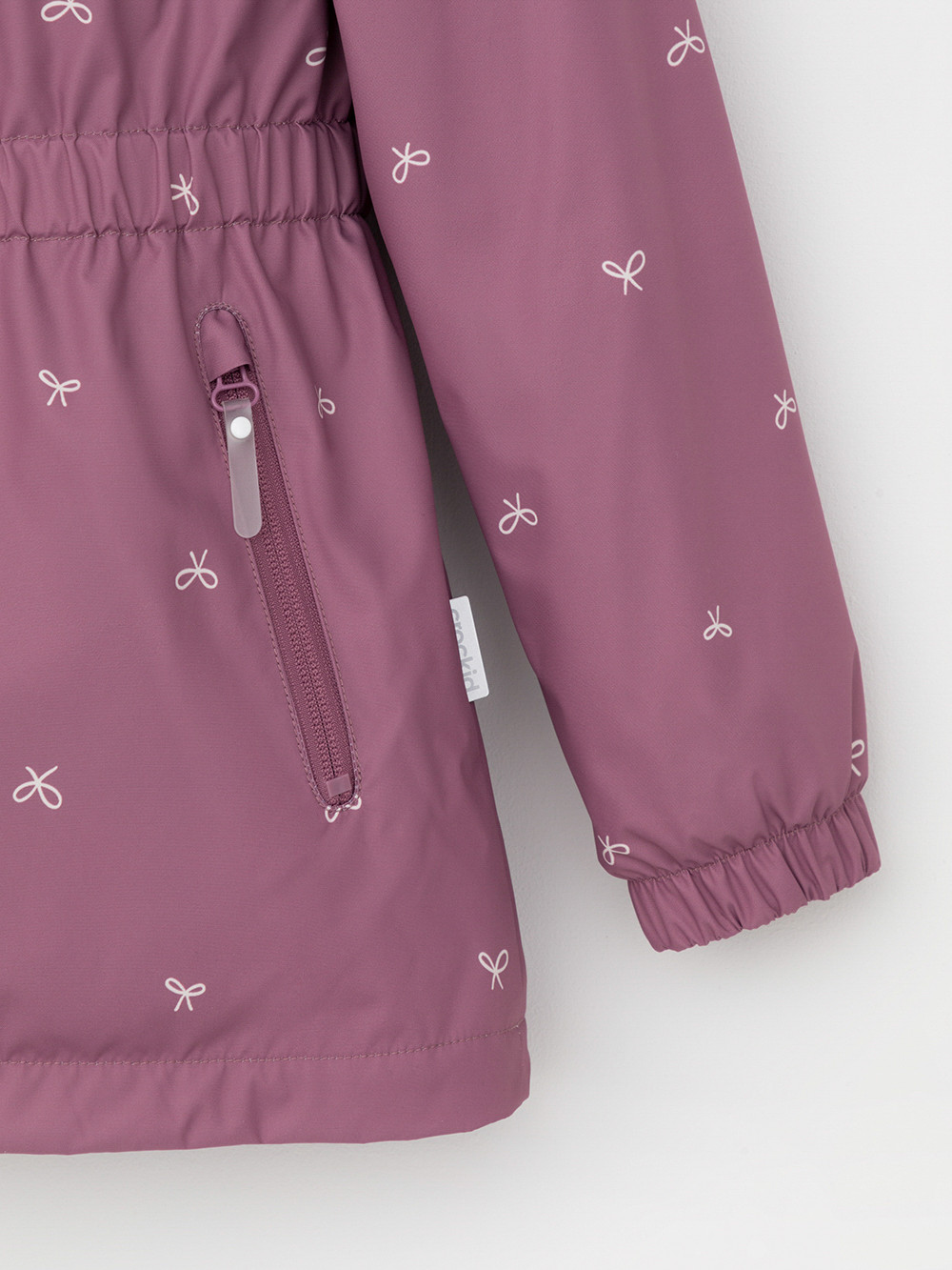 Куртка для девочки, артикул: ВК 32123/н/6 УЗГ, цвет: бордовый, фото 7