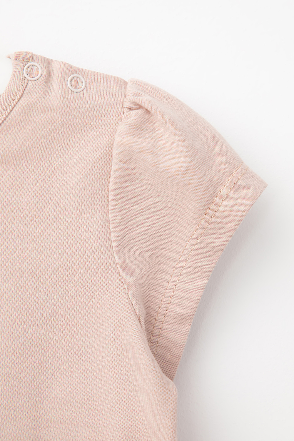 Футболка для девочки, артикул: КР 302219, цвет: бежевый, фото 7