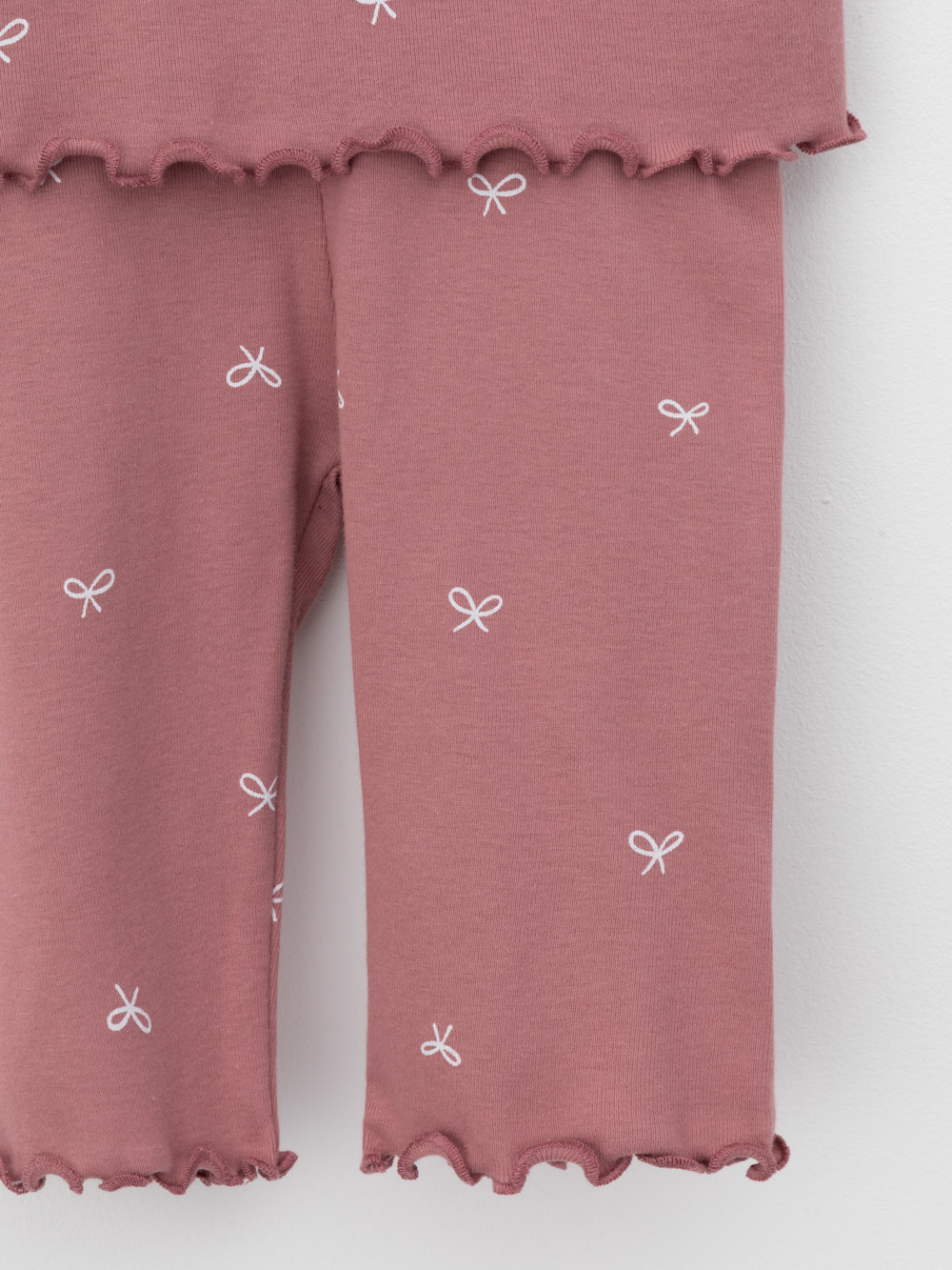 Пижама для девочки, артикул: К 1632, цвет: бордовый, фото 7